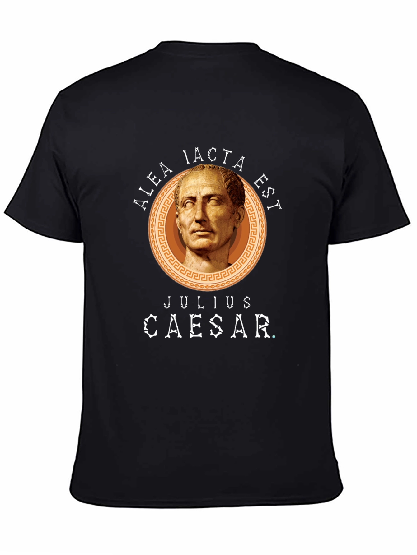 Julius Caesar Black Graphic Tee