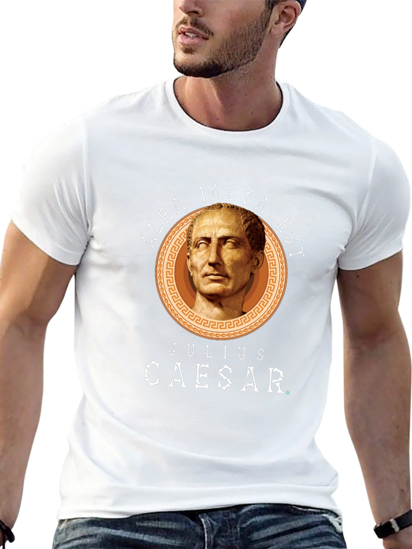 Julius Caesar Black Graphic Tee