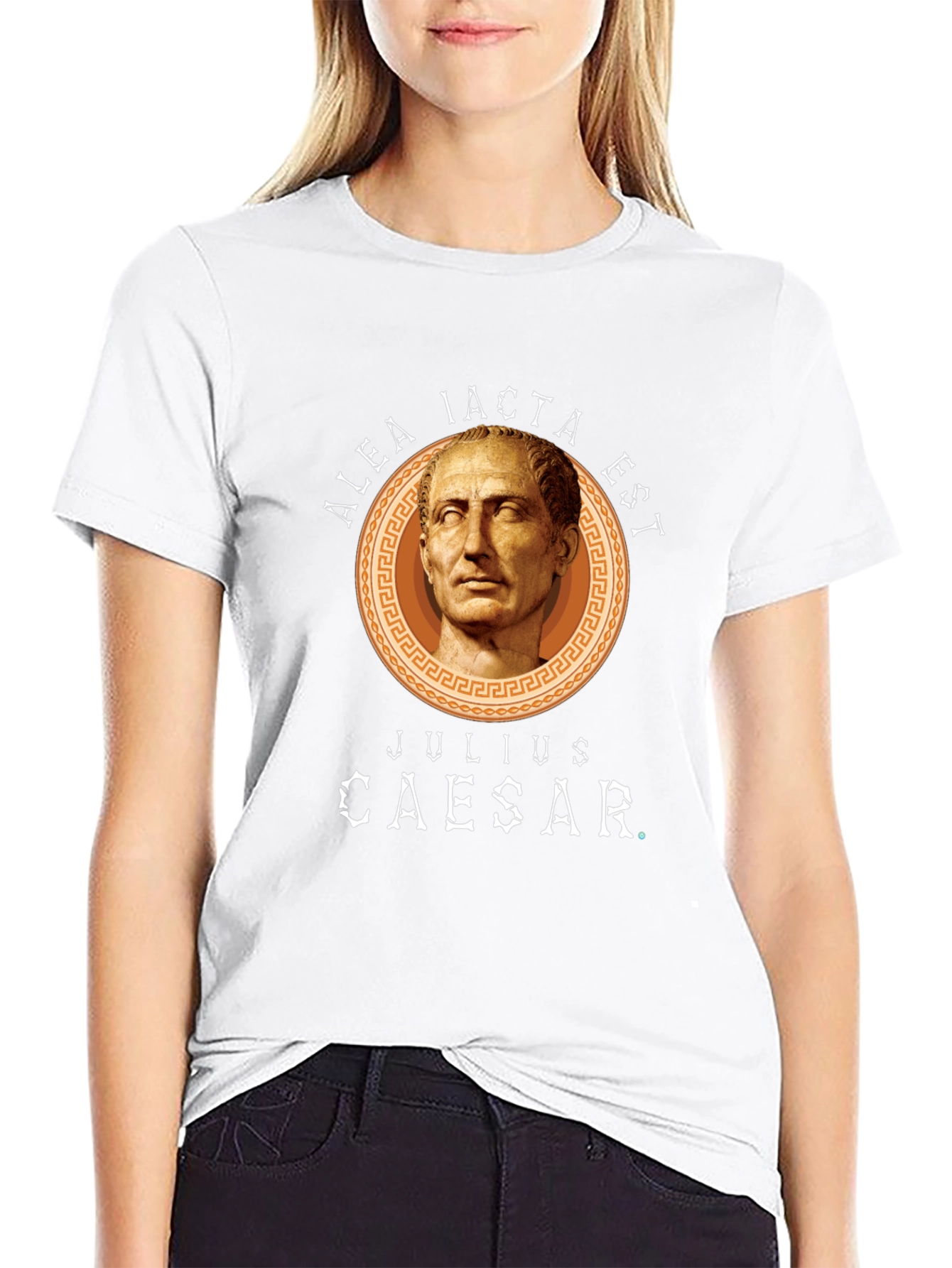 Julius Caesar Black Graphic Tee