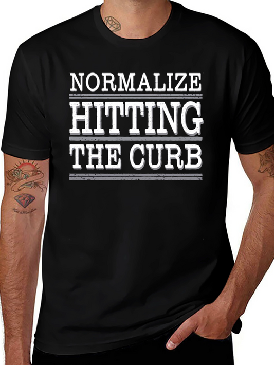Normalize Hitting the Curb Graphic Tee - Black
