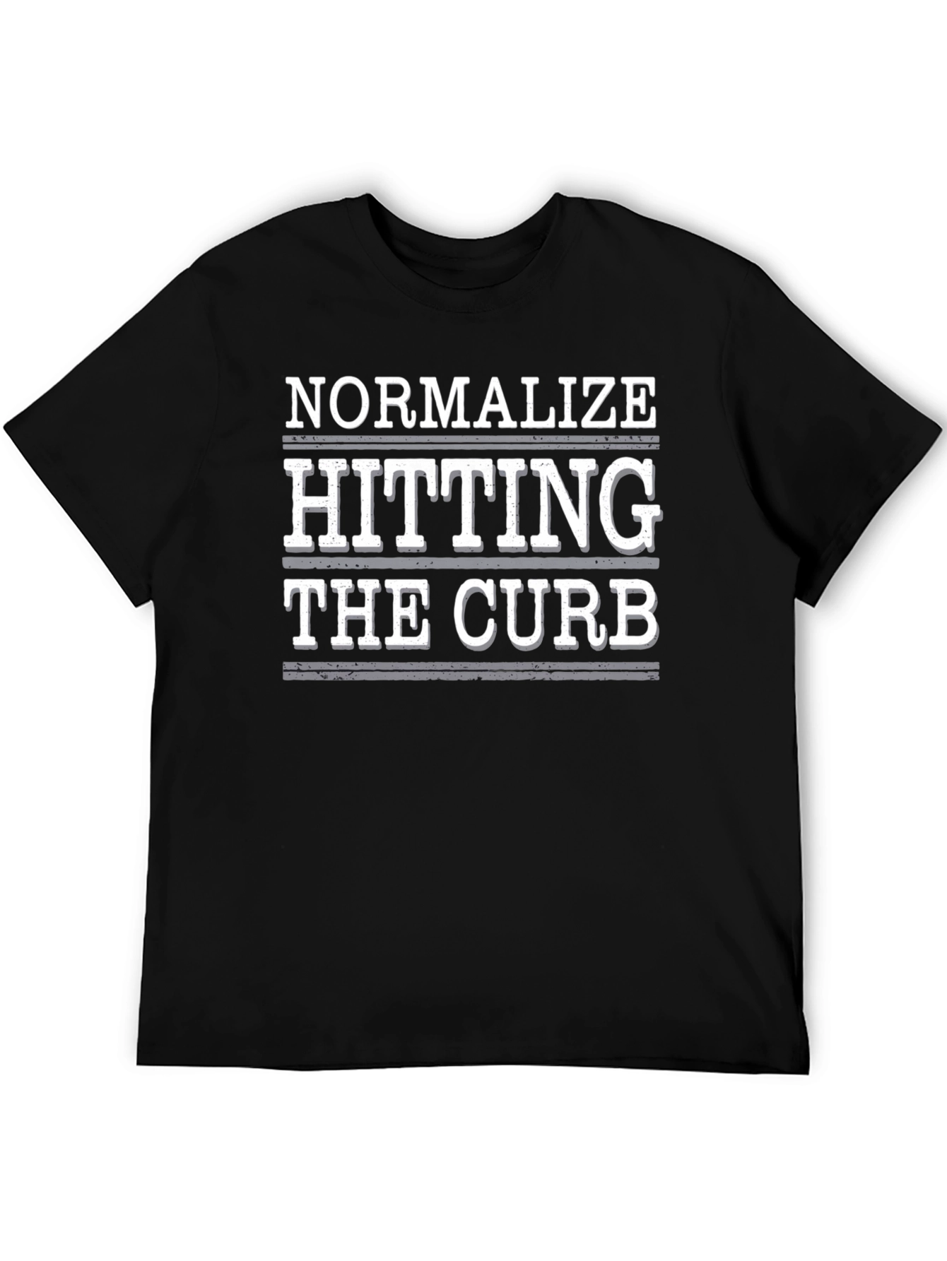 Normalize Hitting the Curb Graphic Tee - Black