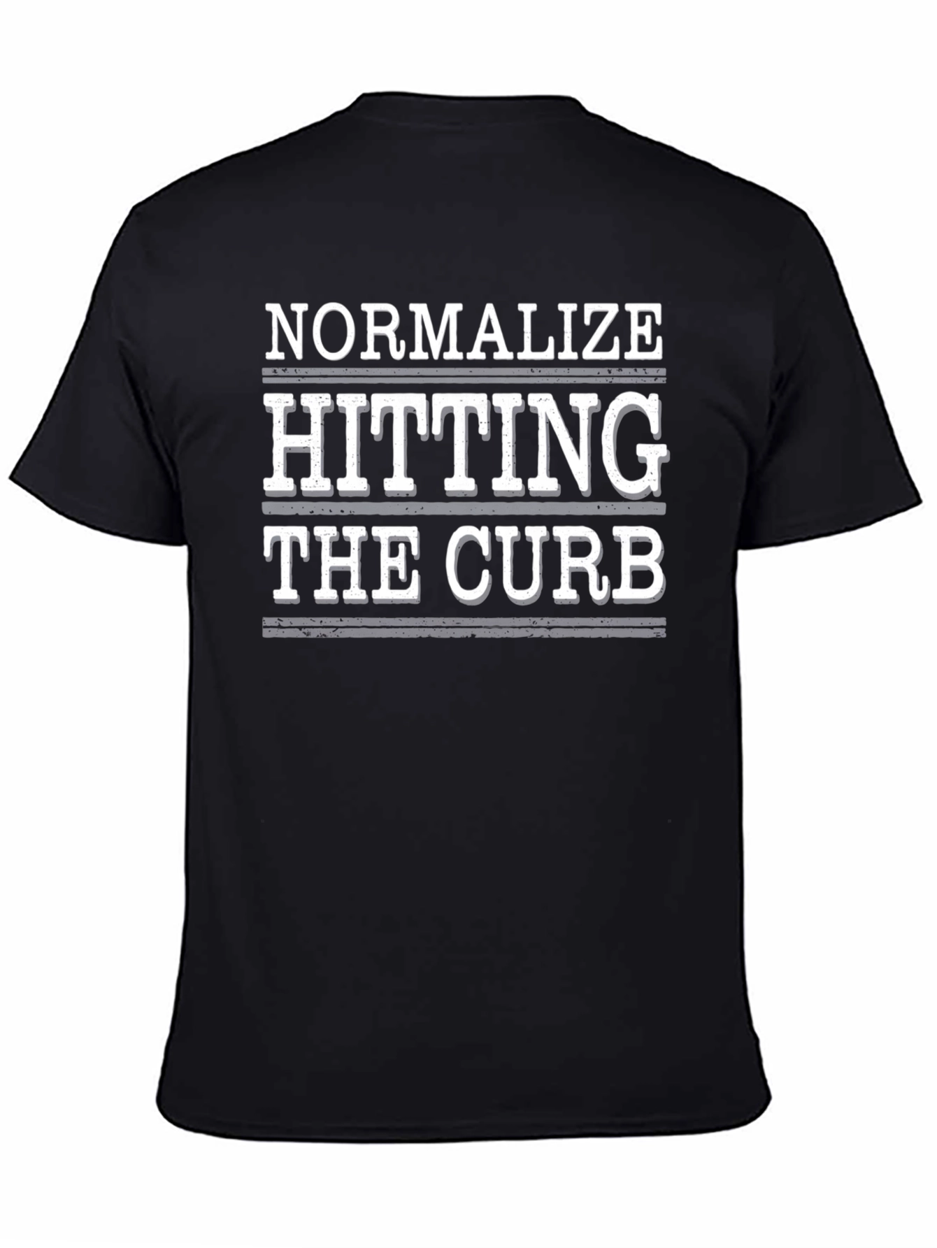 Normalize Hitting the Curb Graphic Tee - Black