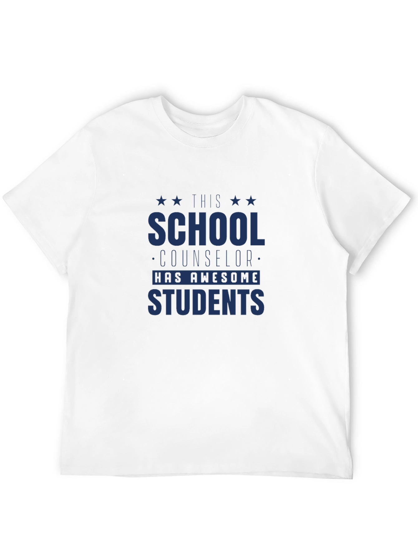 School Counselor Awesome Students Graphic T-Shirt