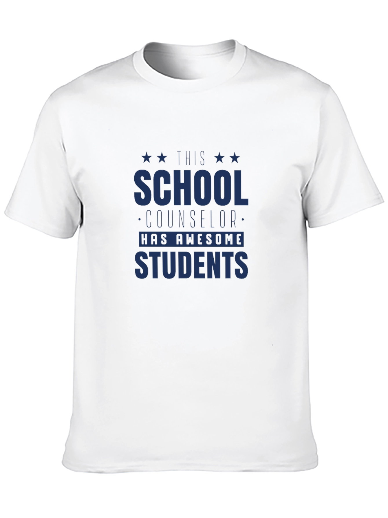 School Counselor Awesome Students Graphic T-Shirt