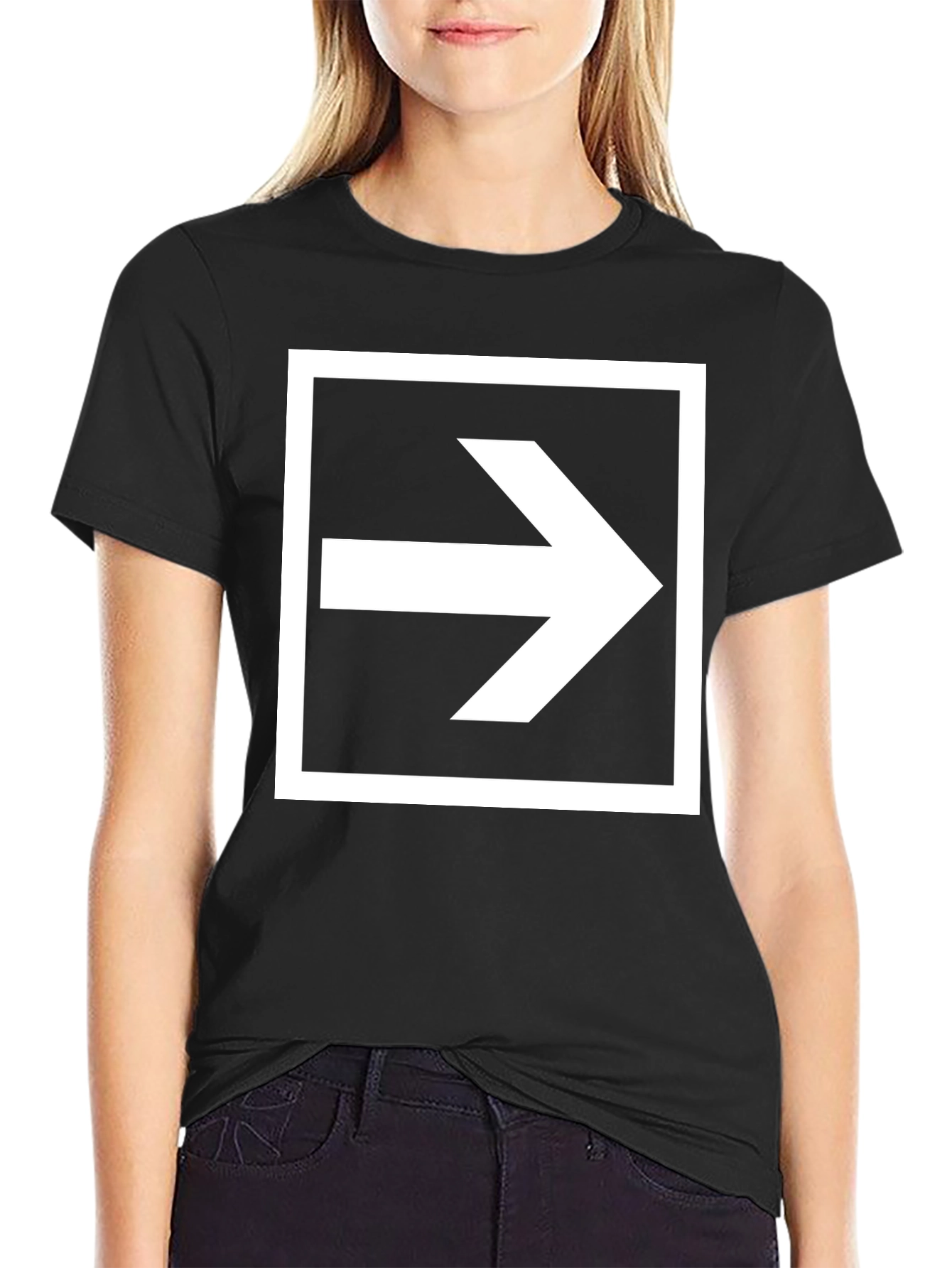 Arrow Graphic Tee - Bold Direction T-Shirt