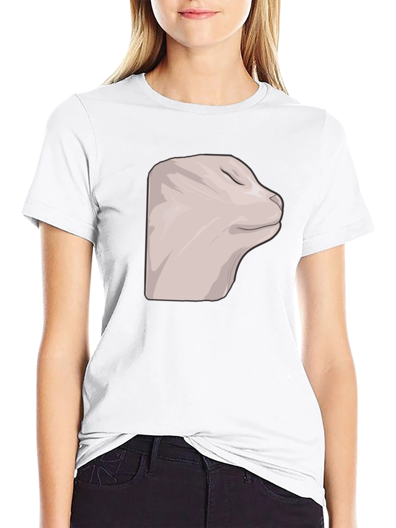 Cat Meme Black T-Shirt