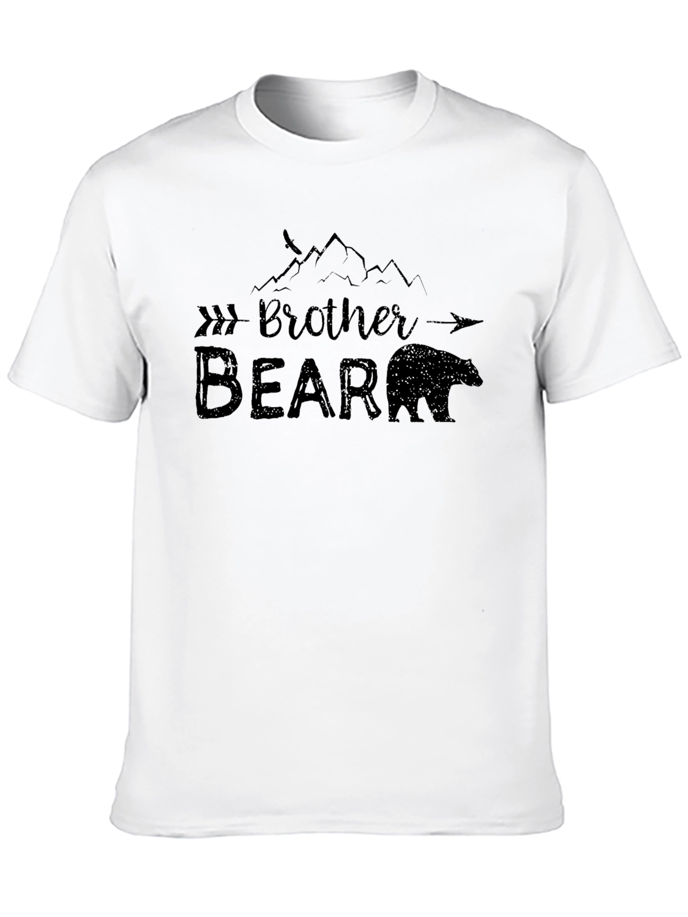 Brother Bear Graphic Tee - Black T-Shirt