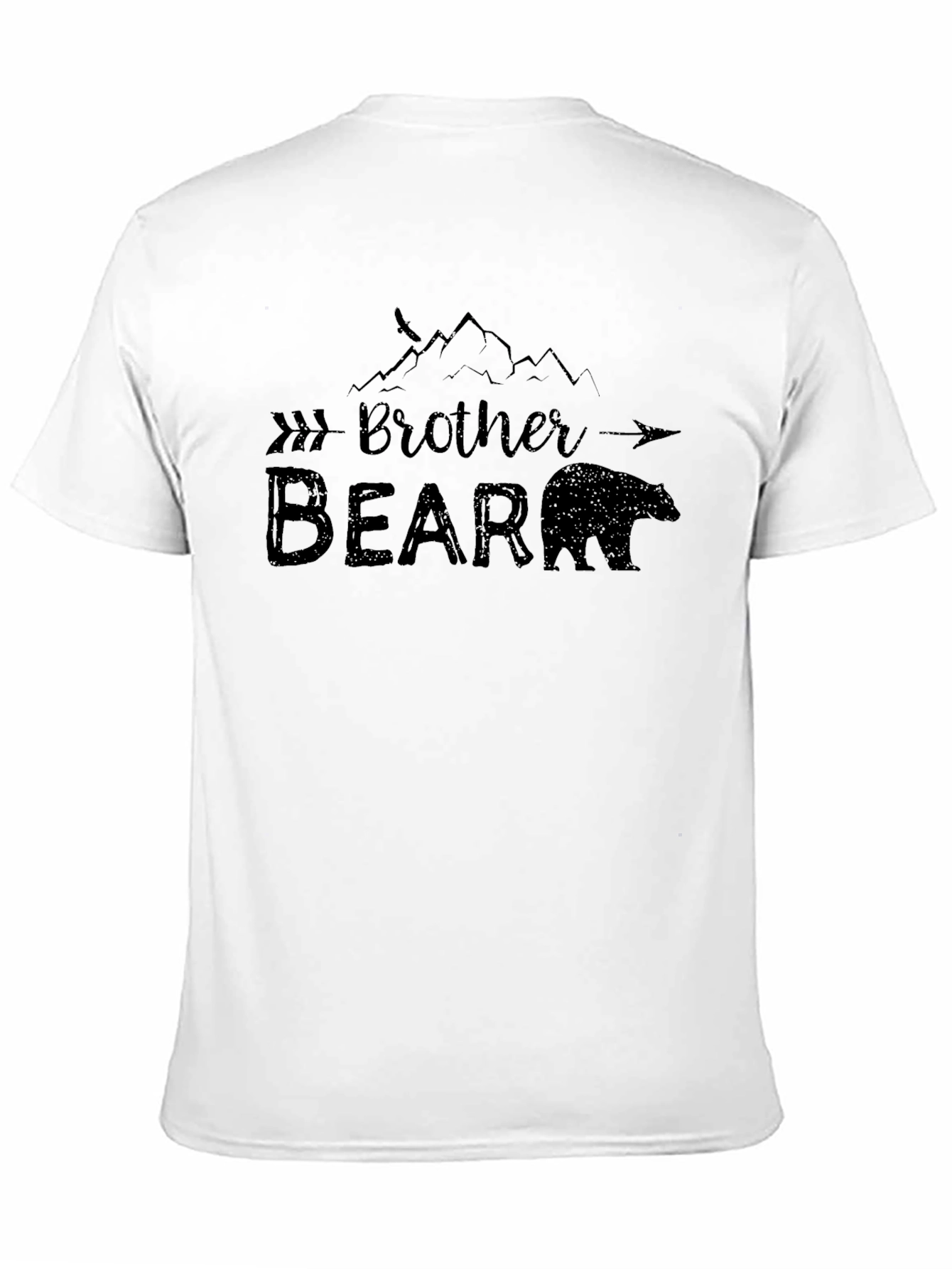 Brother Bear Graphic Tee - Black T-Shirt