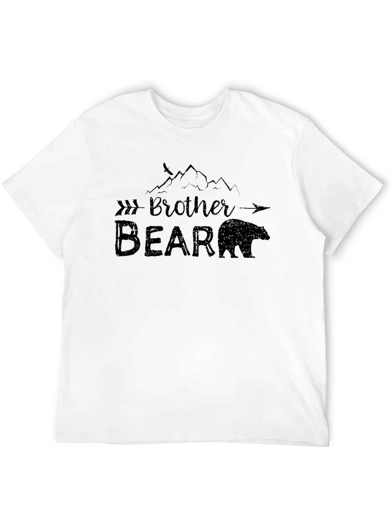 Brother Bear Graphic Tee - Black T-Shirt