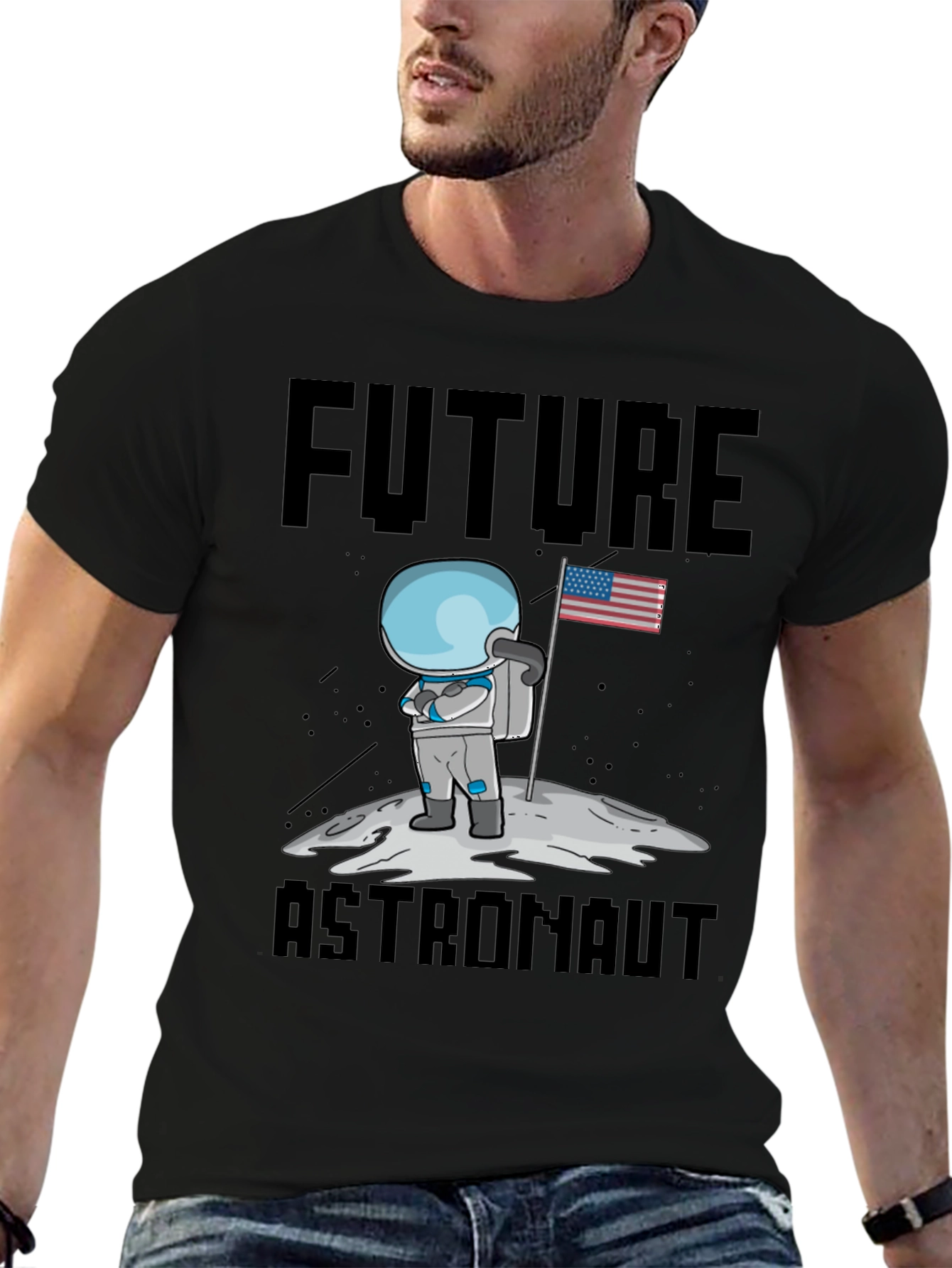 Future Astronaut Graphic T-Shirt