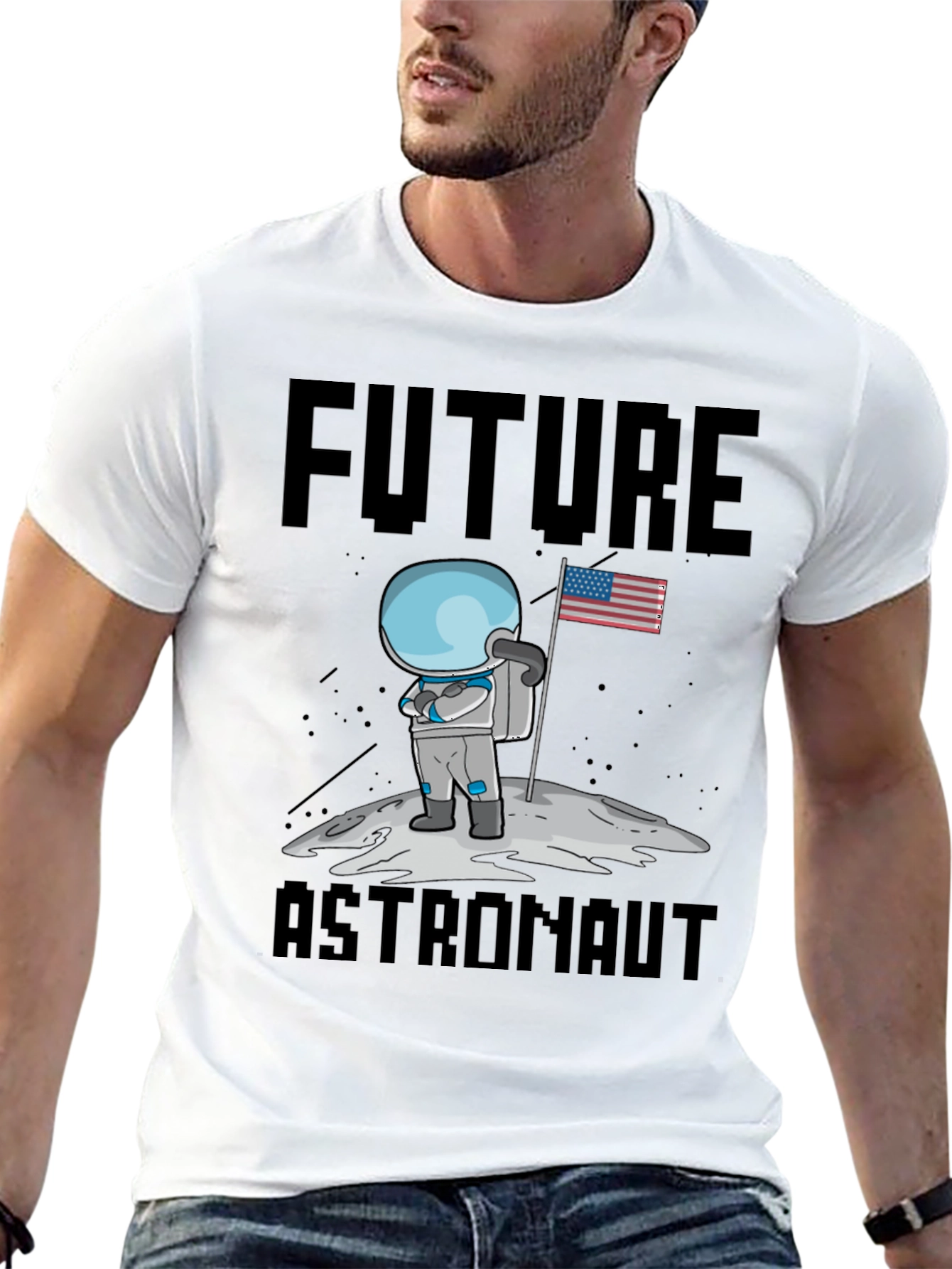 Future Astronaut Graphic T-Shirt