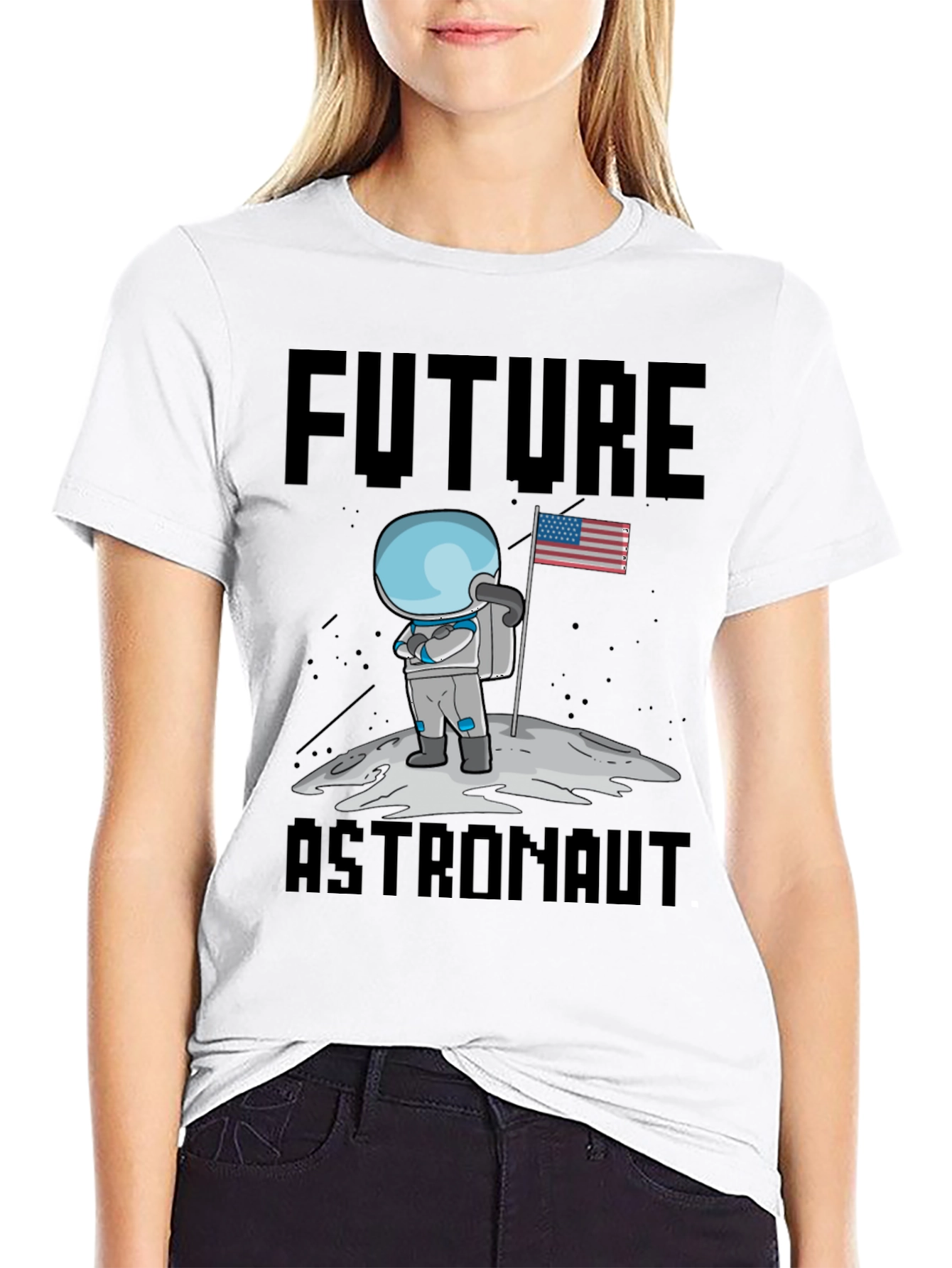 Future Astronaut Graphic T-Shirt