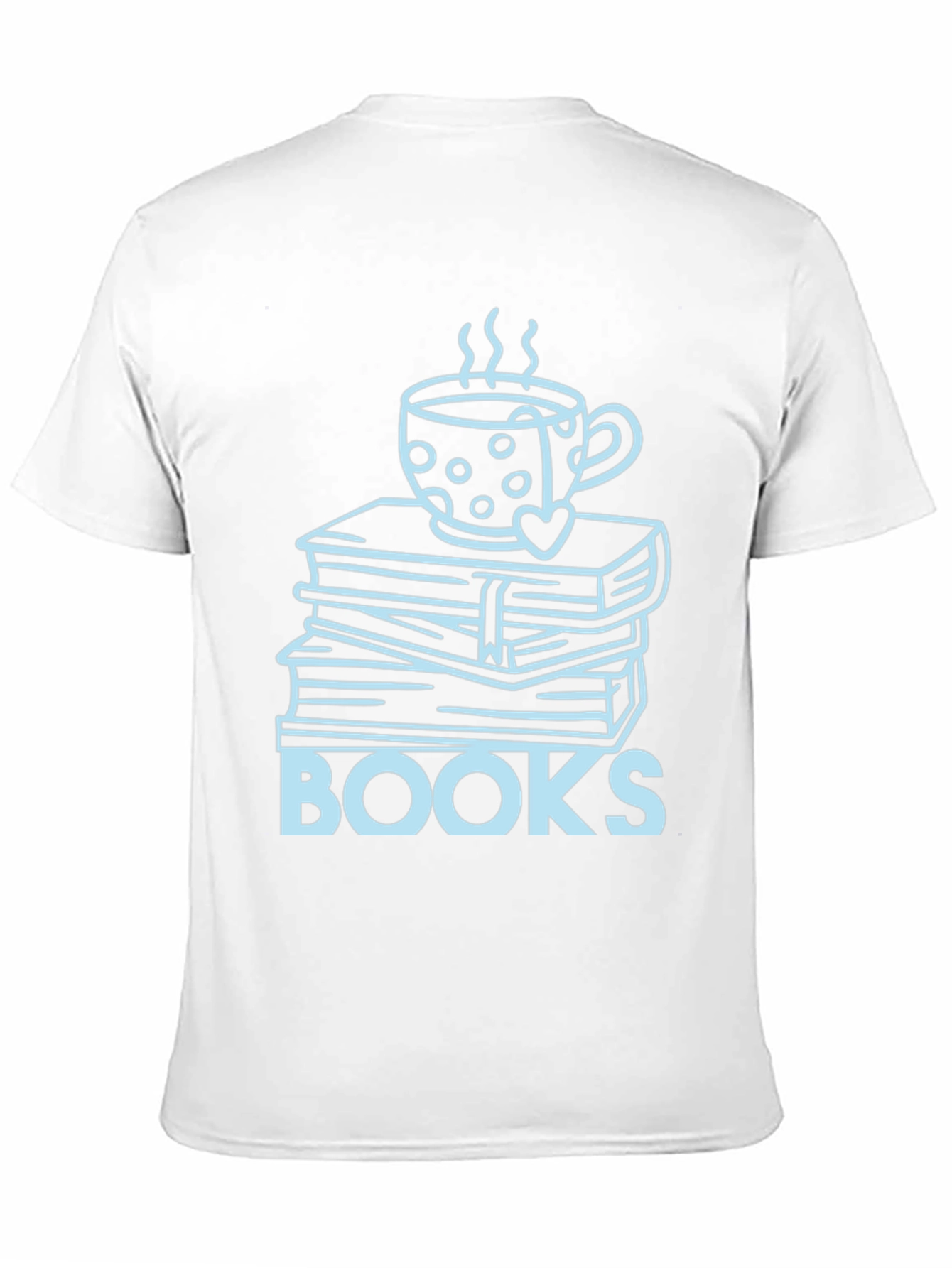 Books & Coffee T-Shirt - Cozy Reader Apparel