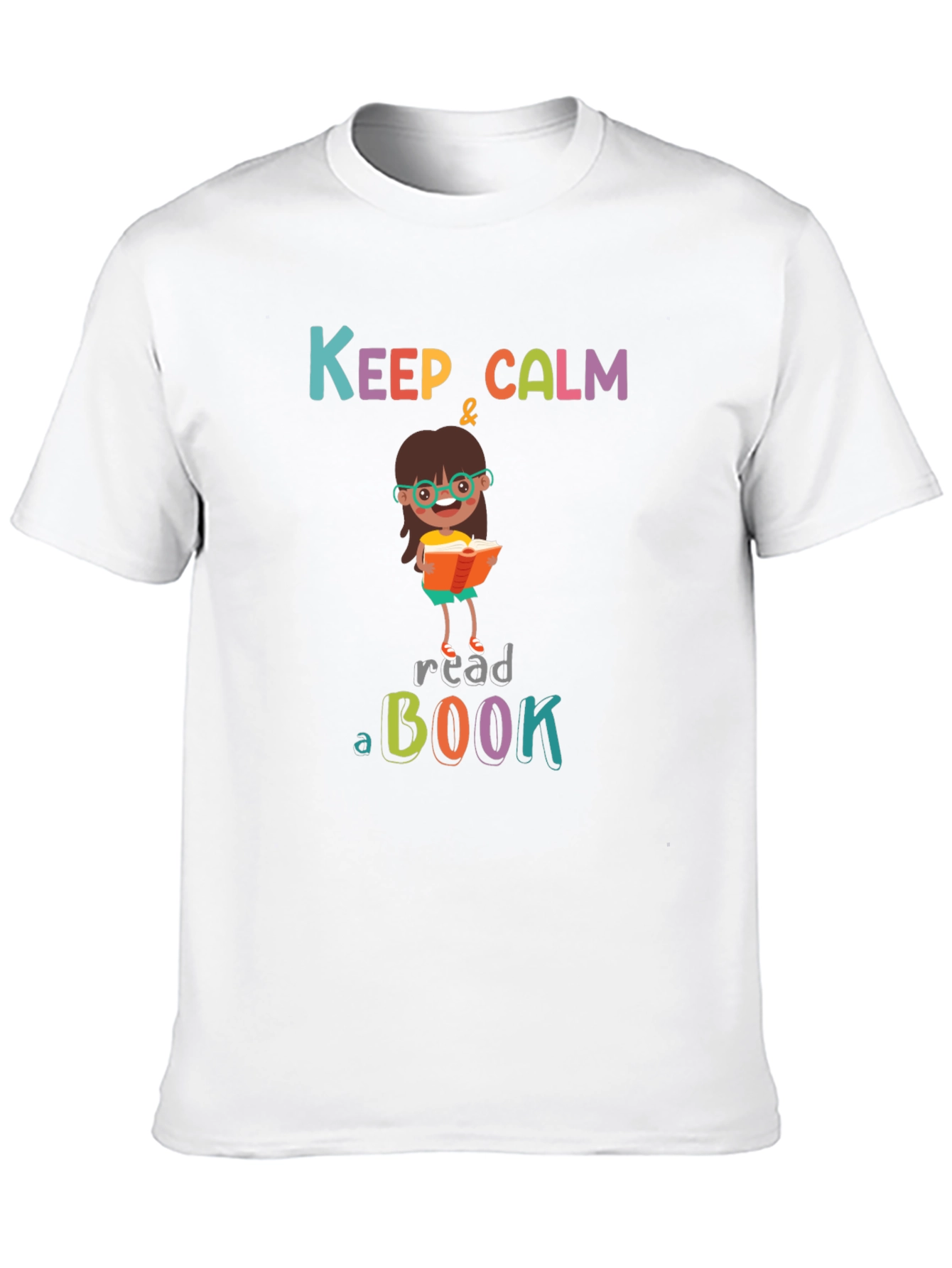 Keep Calm & Read a Book T-Shirt