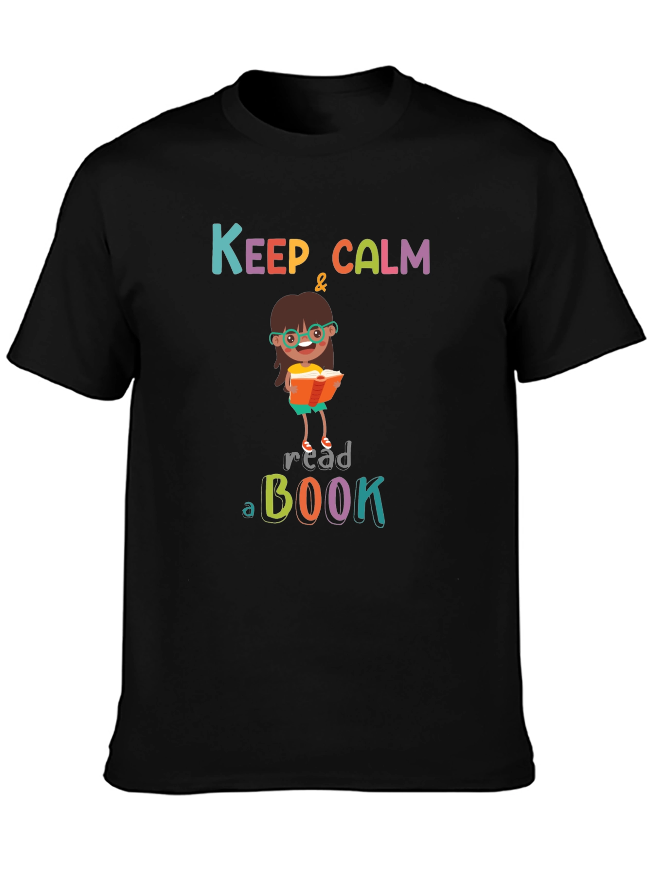 Keep Calm & Read a Book T-Shirt