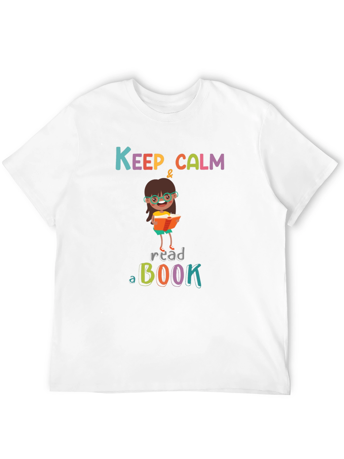 Keep Calm & Read a Book T-Shirt