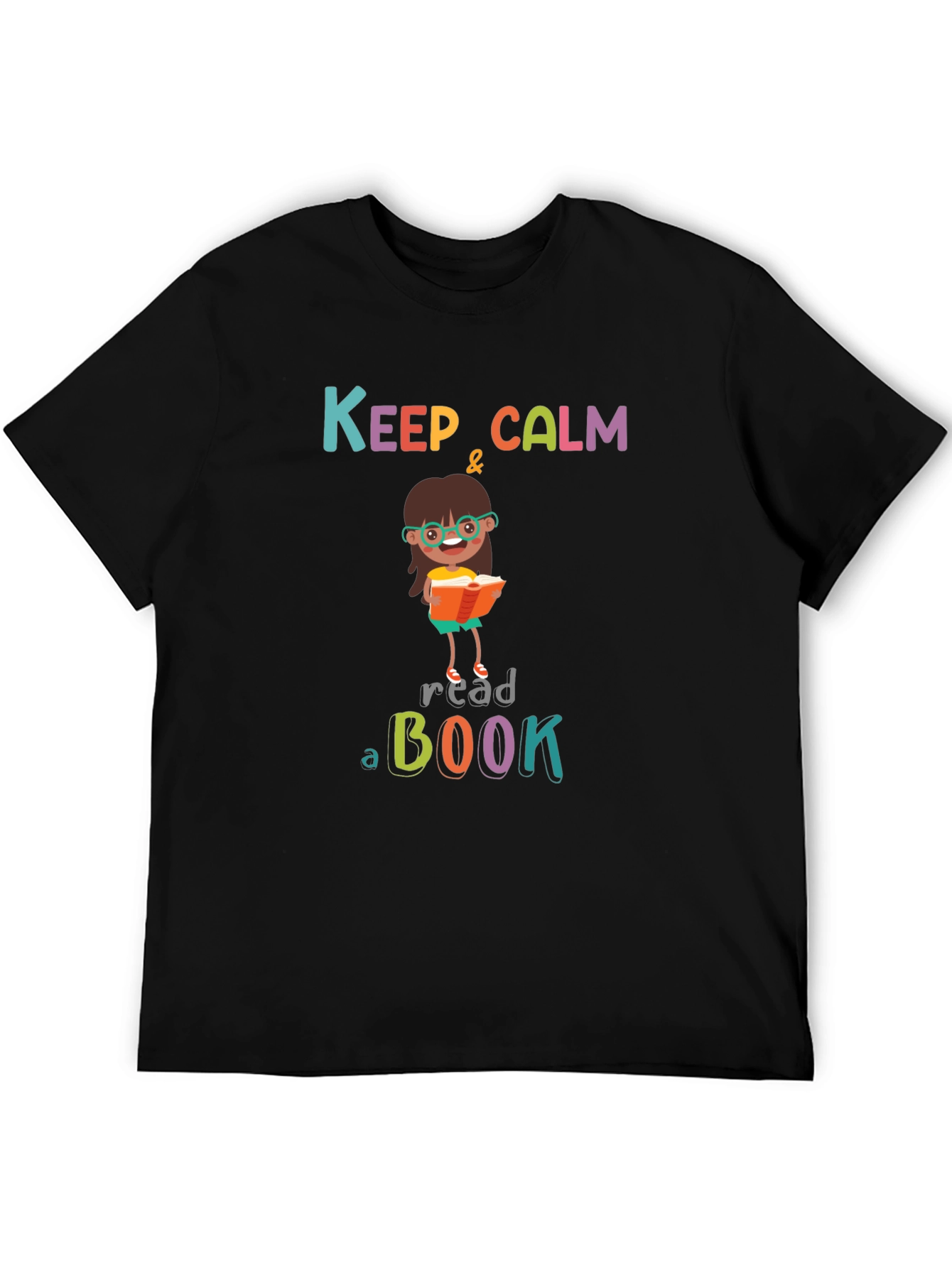 Keep Calm & Read a Book T-Shirt