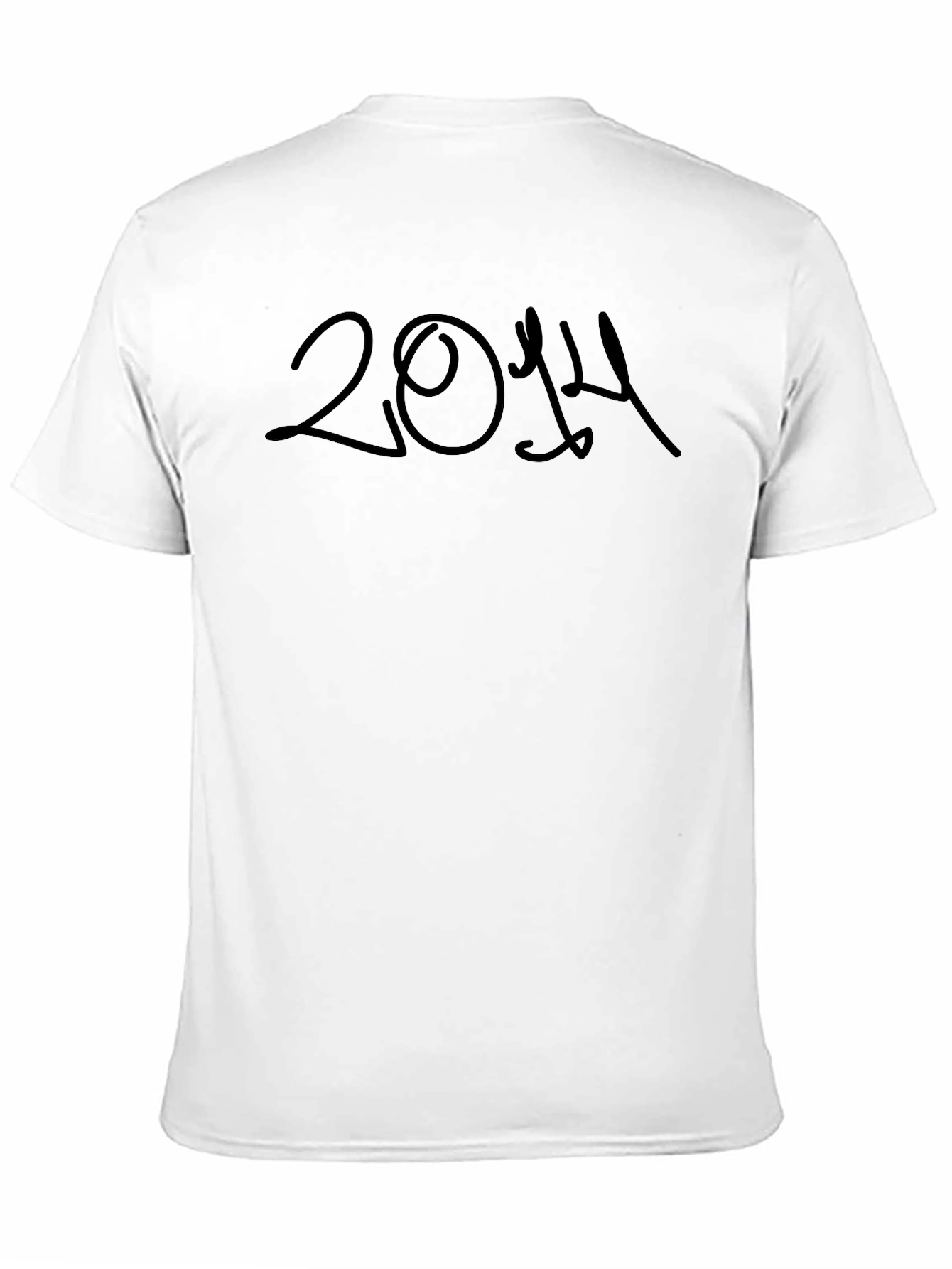 Black T-Shirt with 2014 Design