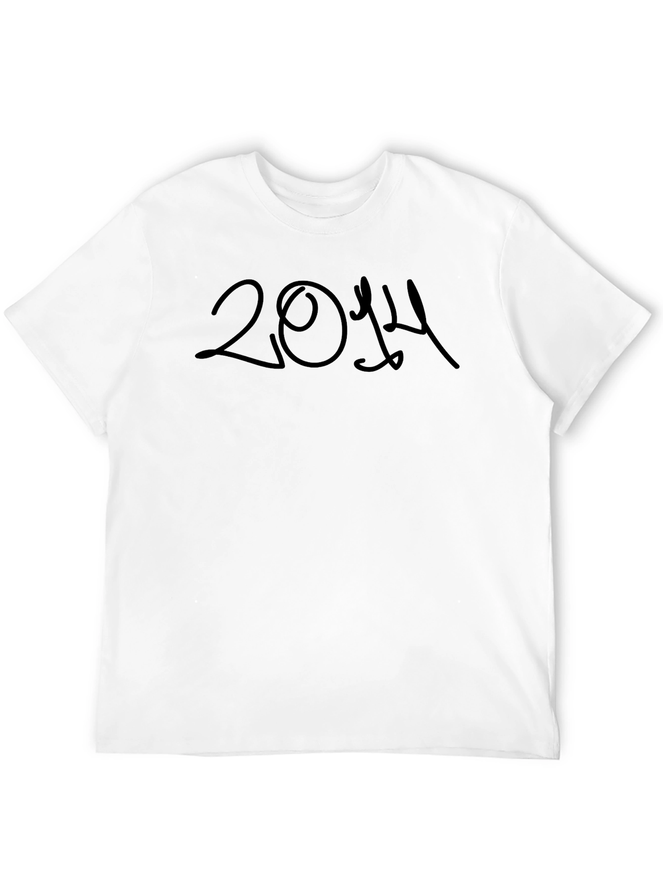 Black T-Shirt with 2014 Design