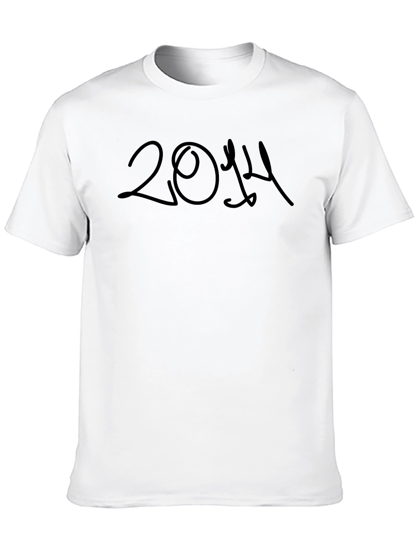 Black T-Shirt with 2014 Design