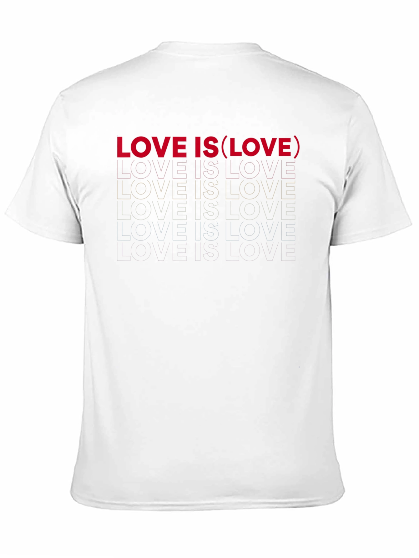 Love Is Love Black Graphic Tee
