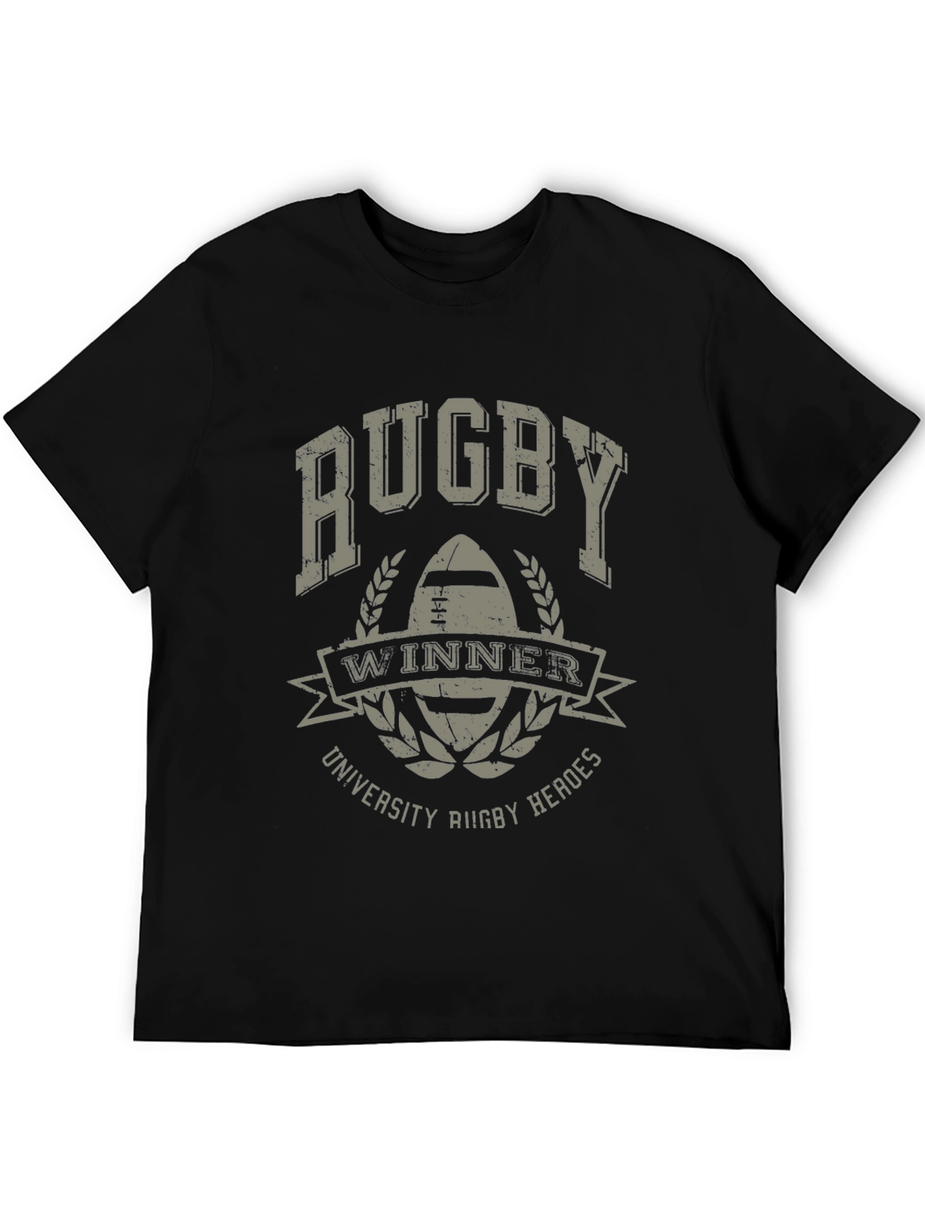 Rugby Winner University Heroes Graphic T-Shirt