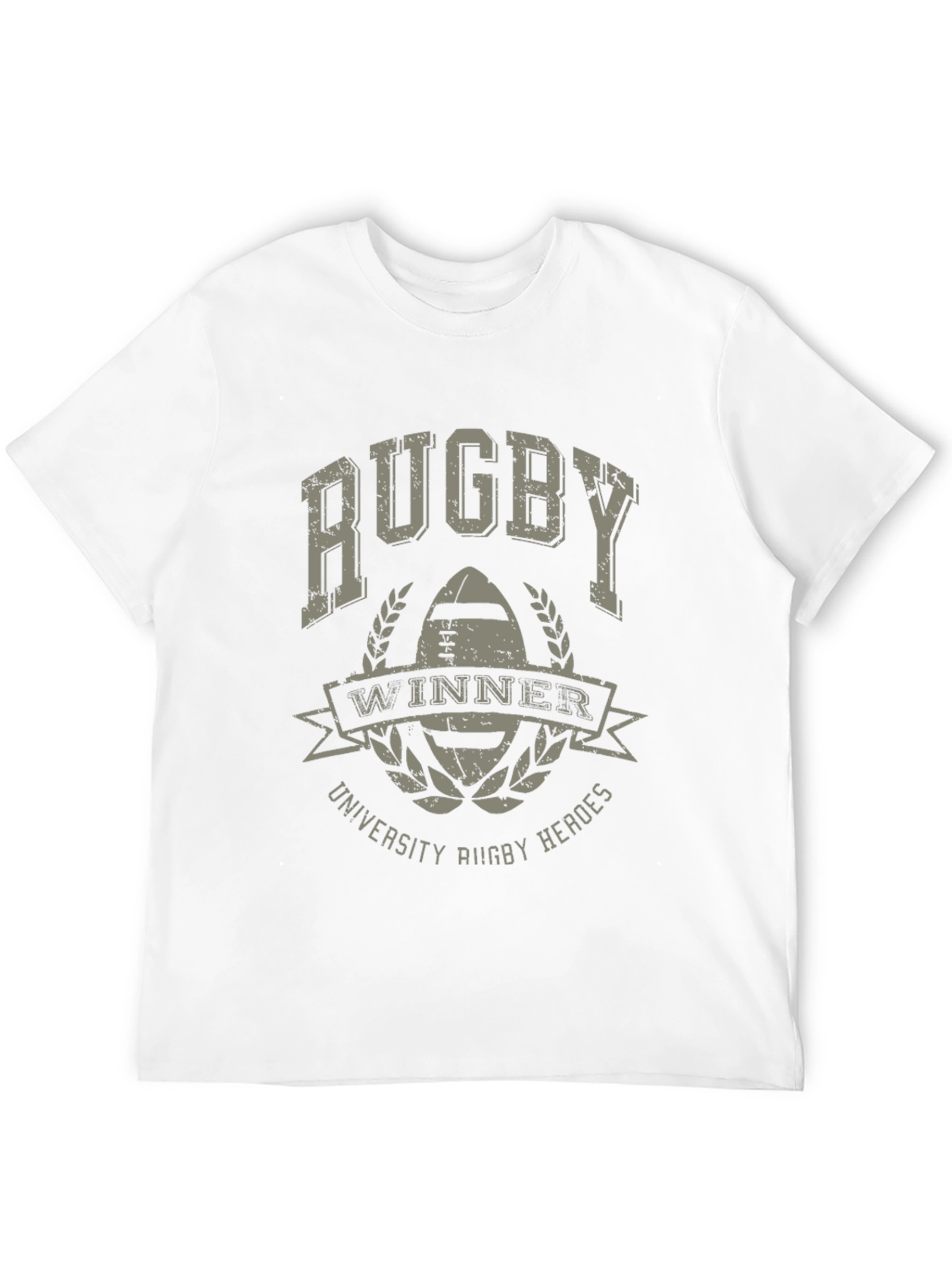 Rugby Winner University Heroes Graphic T-Shirt