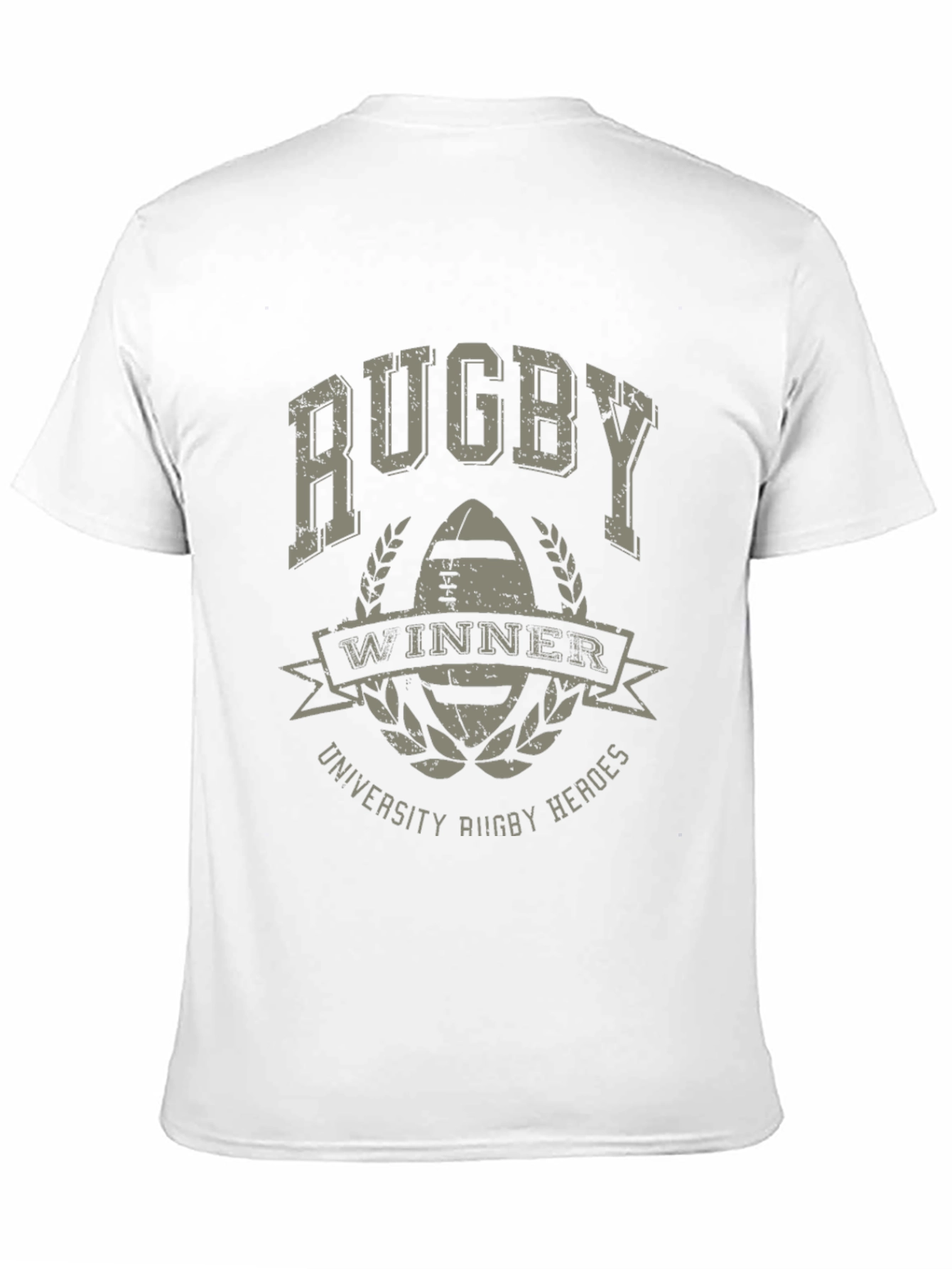 Rugby Winner University Heroes Graphic T-Shirt