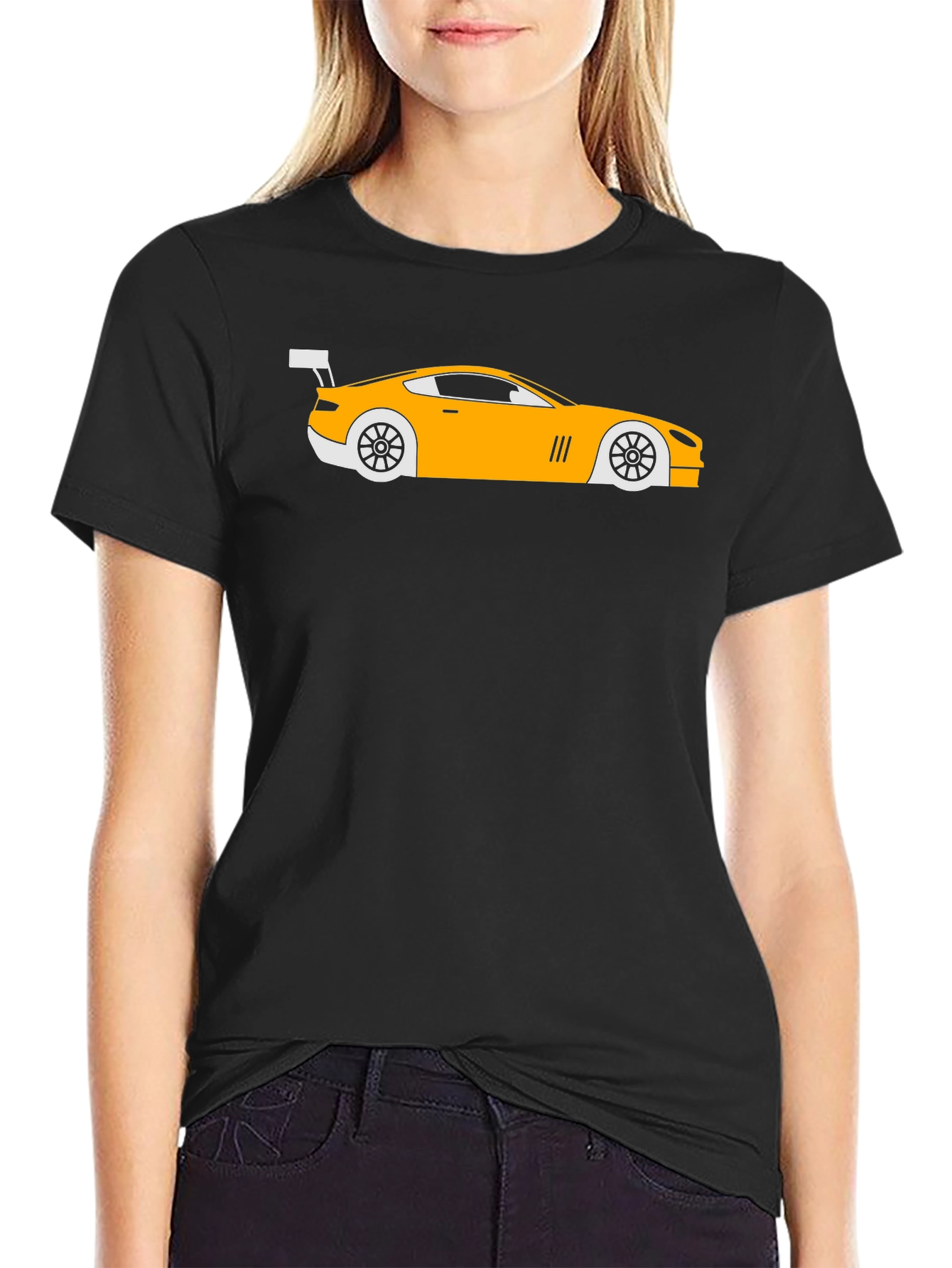 Racing Car Graphic Tee - Cool Automotive T-Shirt