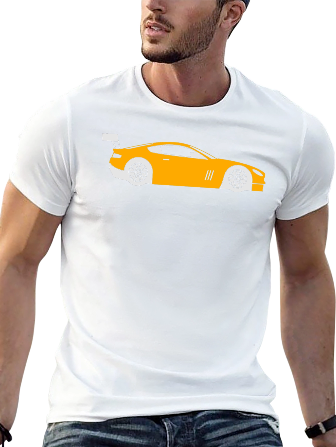 Racing Car Graphic Tee - Cool Automotive T-Shirt