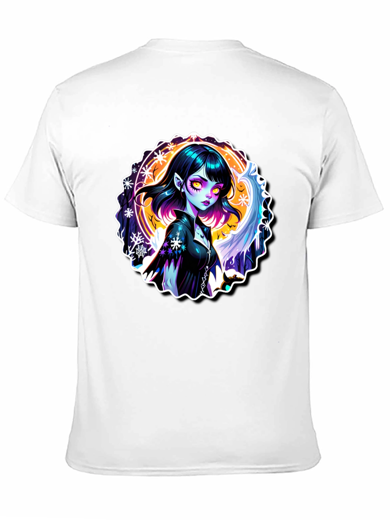 Gothic Vampire T-Shirt - Edgy & Unique Design