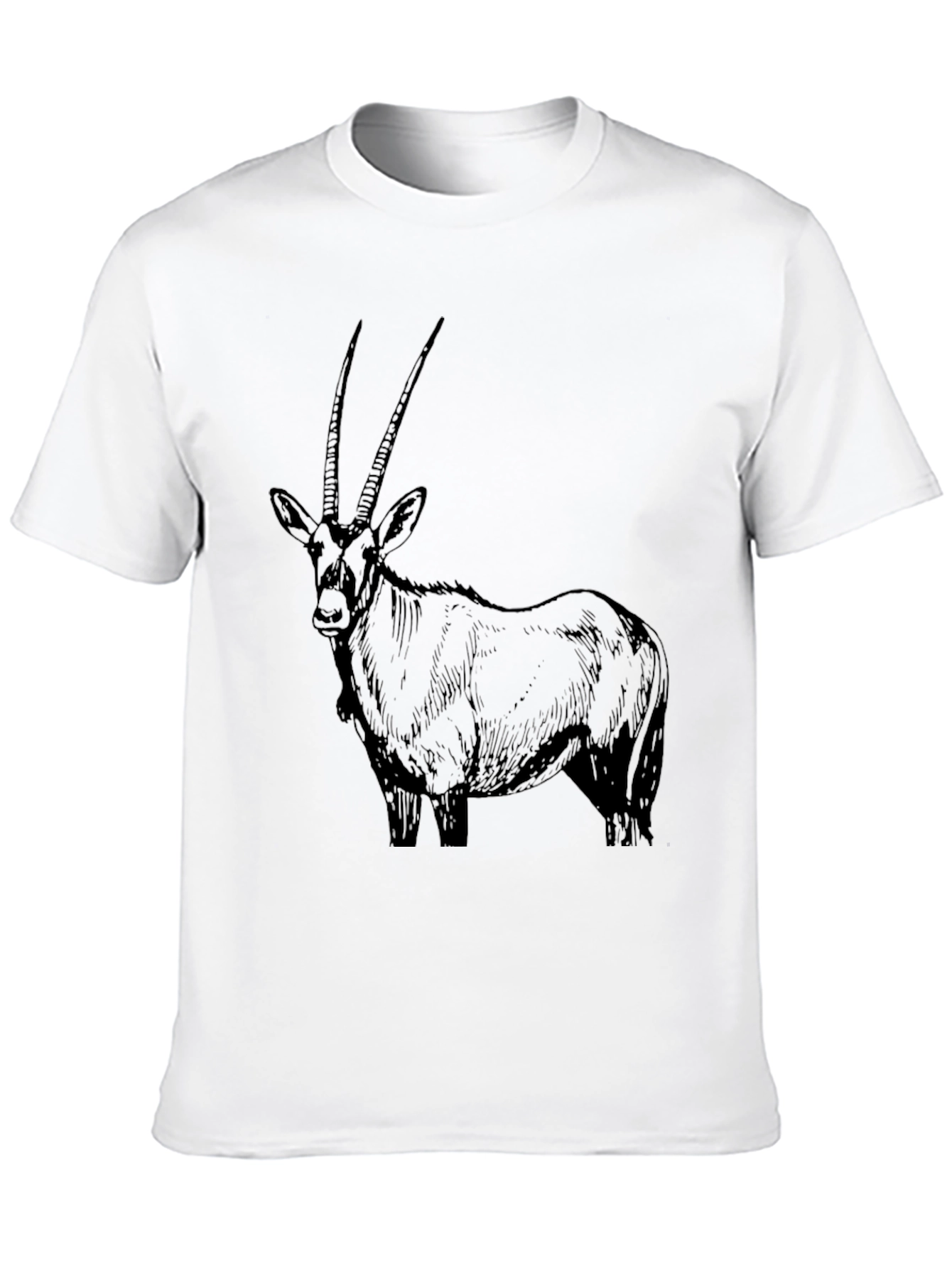 Oryx Graphic Tee - Unisex Black T-Shirt