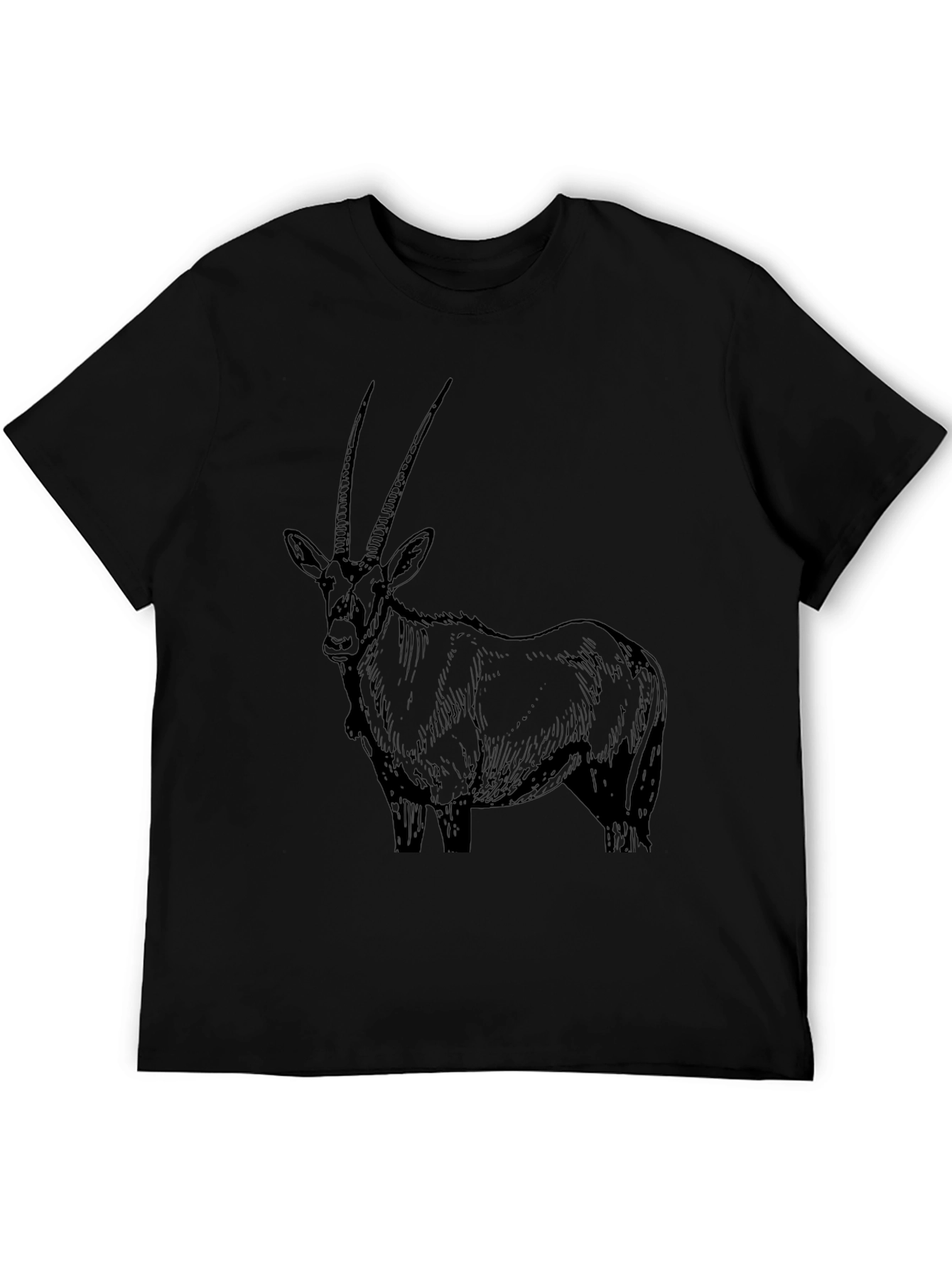 Oryx Graphic Tee - Unisex Black T-Shirt