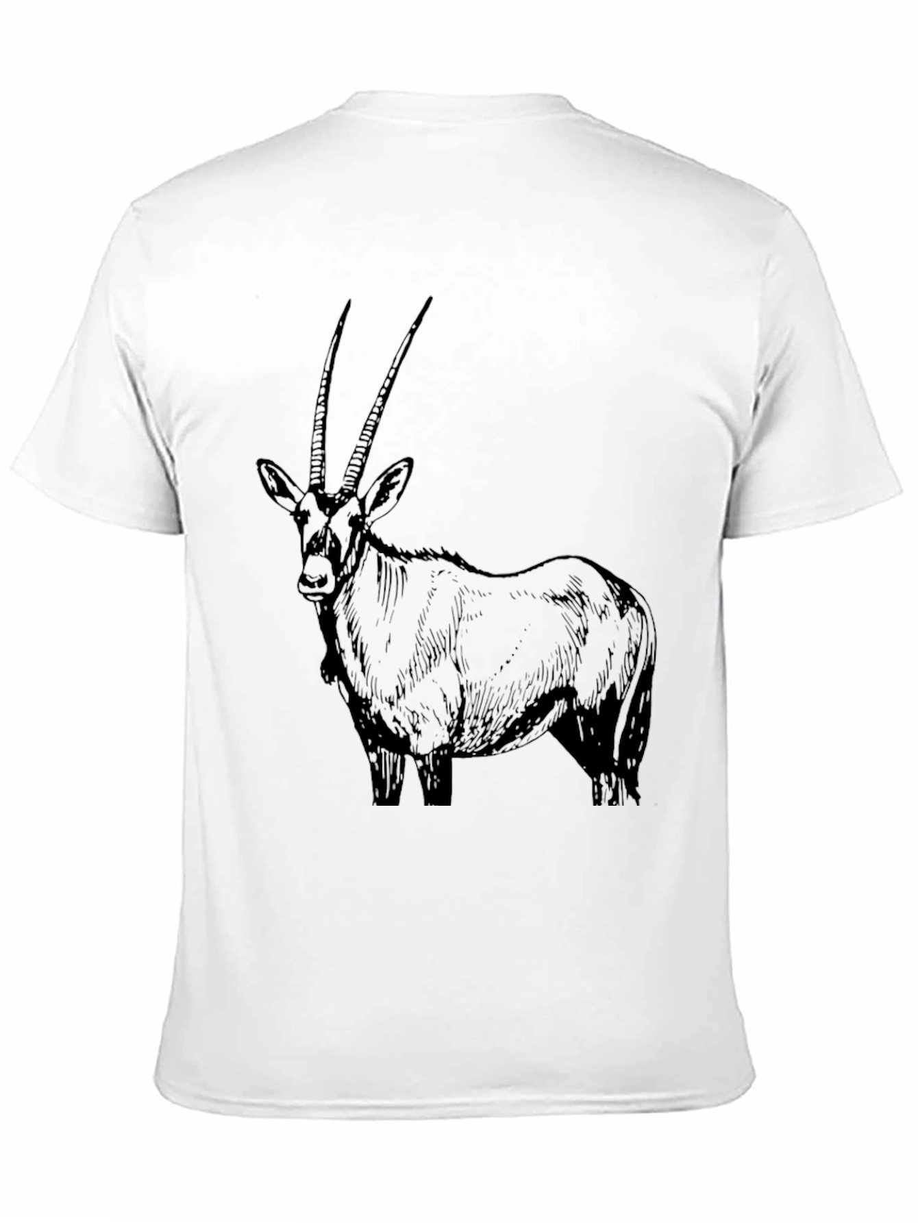 Oryx Graphic Tee - Unisex Black T-Shirt
