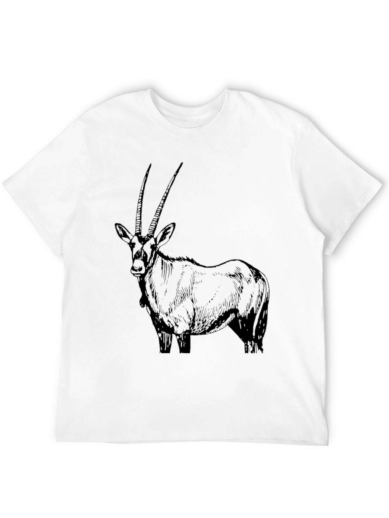 Oryx Graphic Tee - Unisex Black T-Shirt