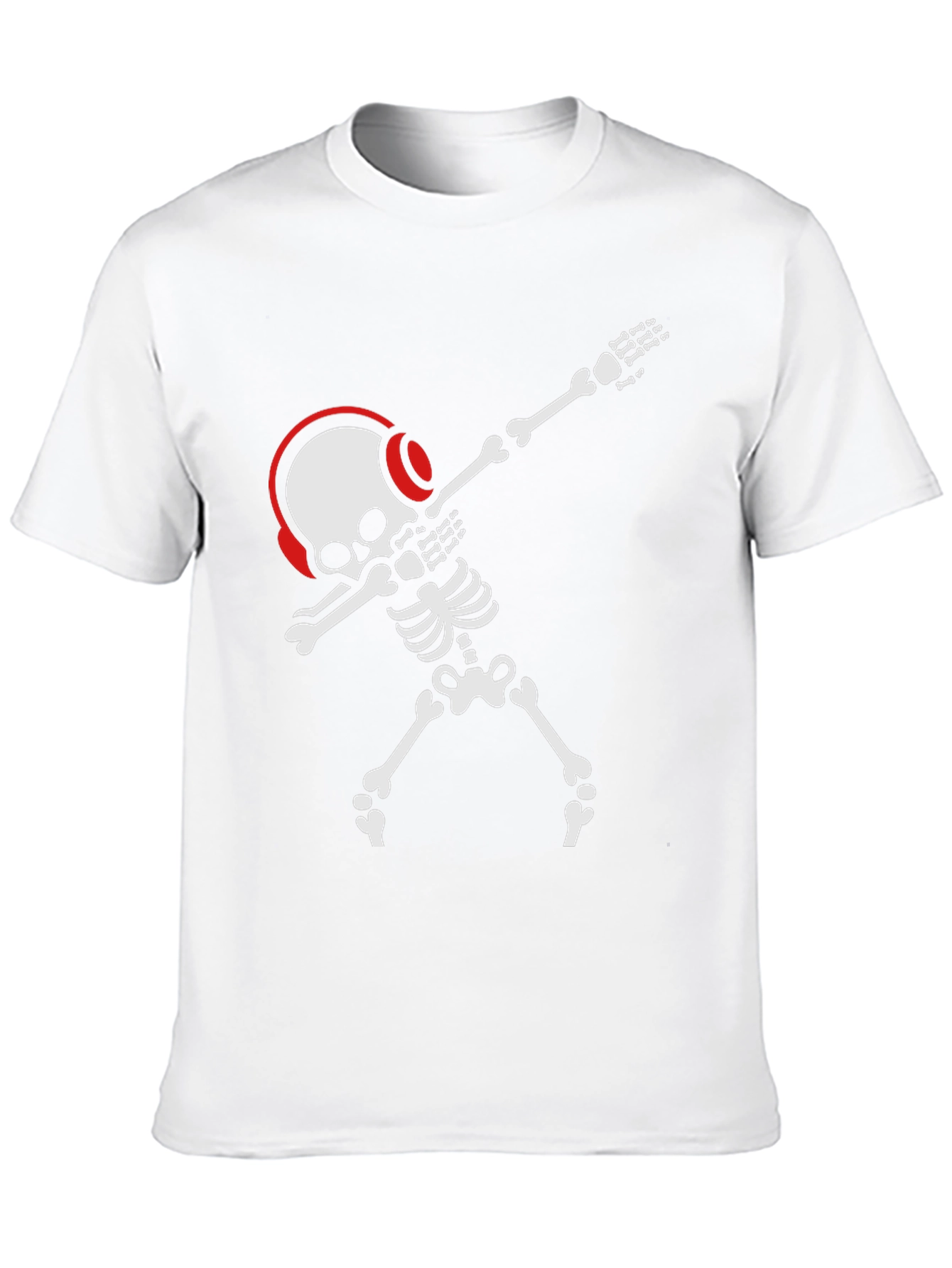 Dabbing Skeleton T-Shirt - Black Graphic Tee