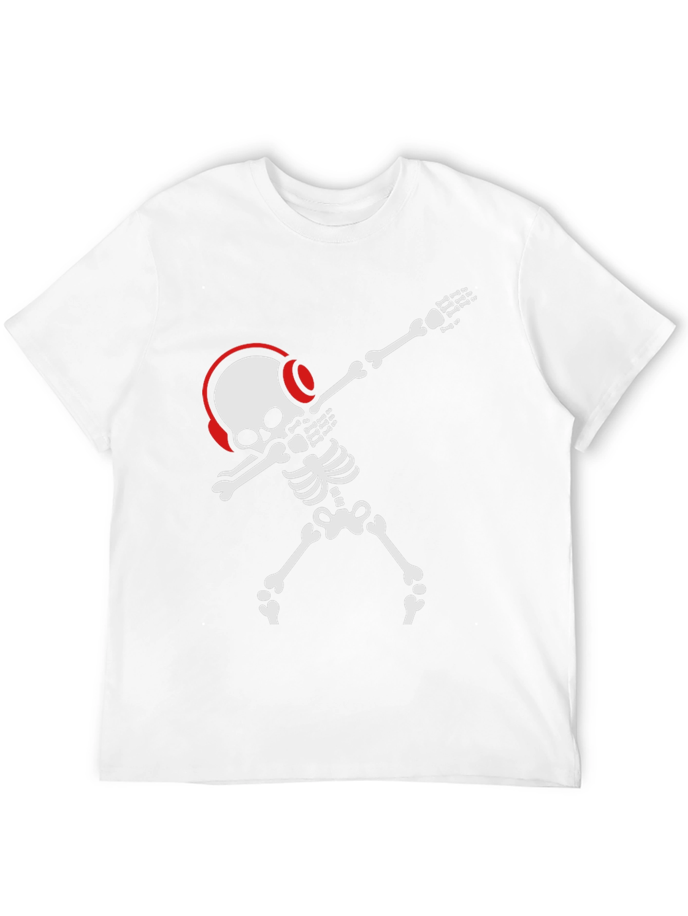 Dabbing Skeleton T-Shirt - Black Graphic Tee