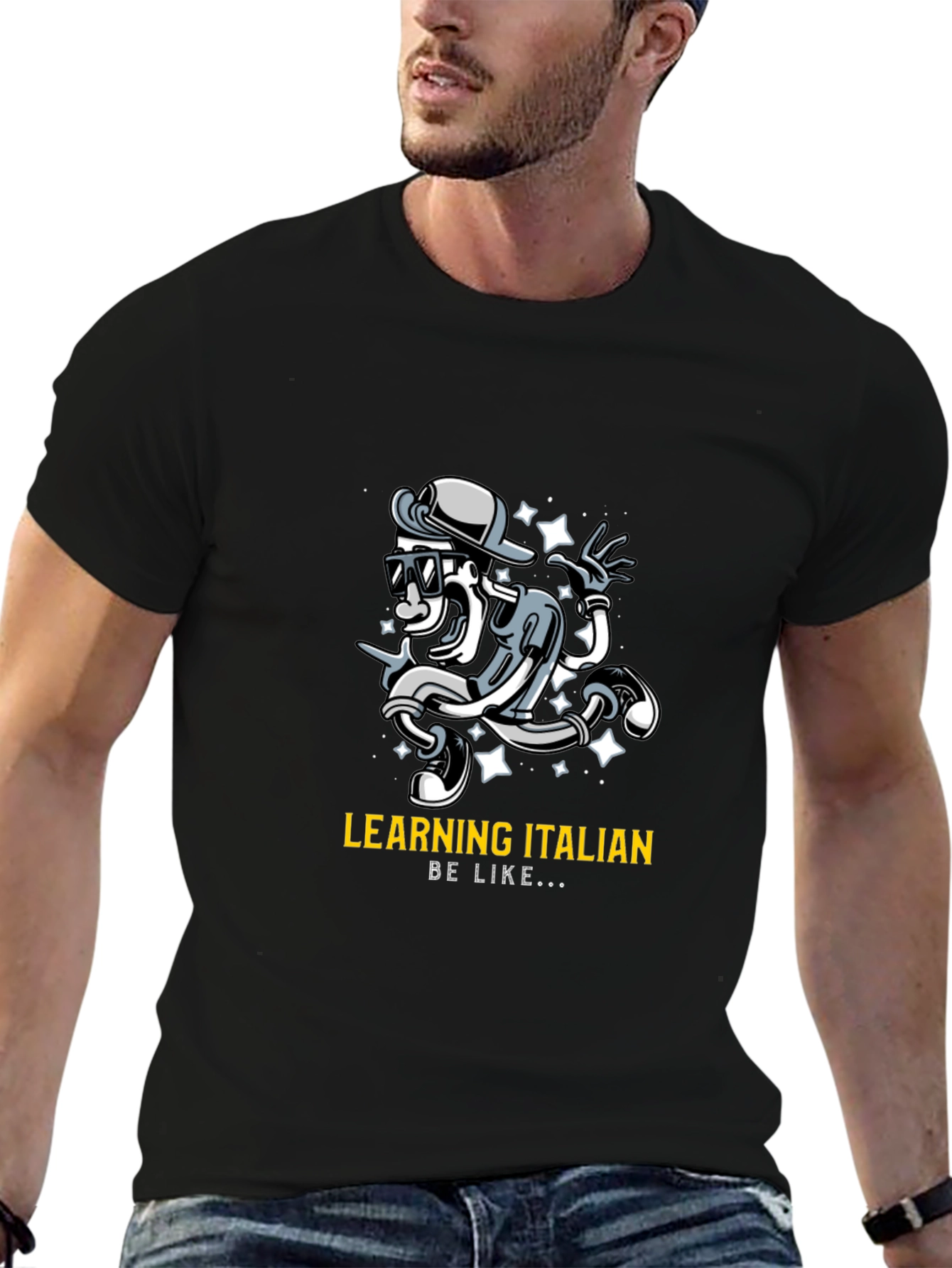 Learning Italian Graphic Tee