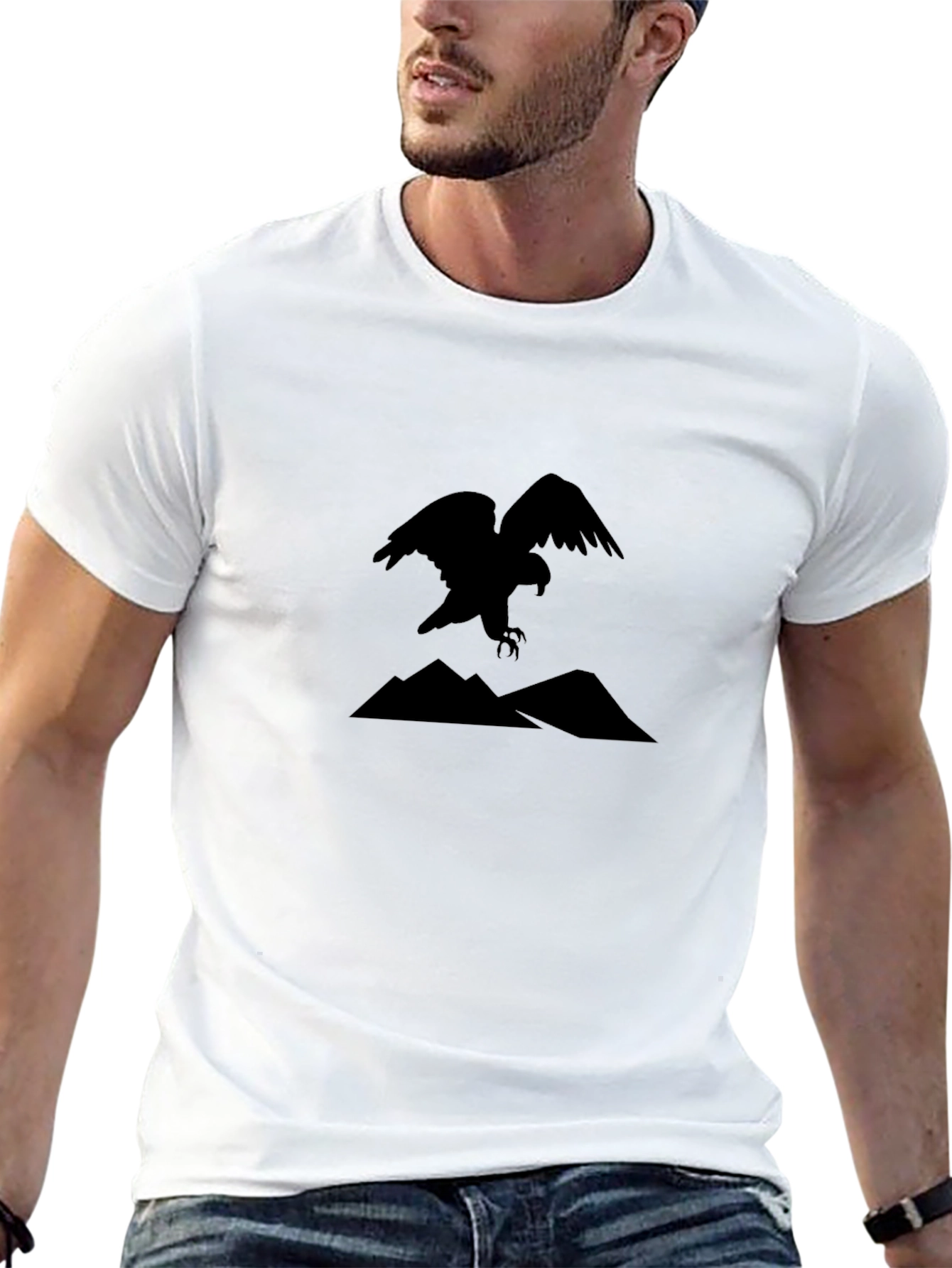 Eagle Mountain Graphic Tee - Black