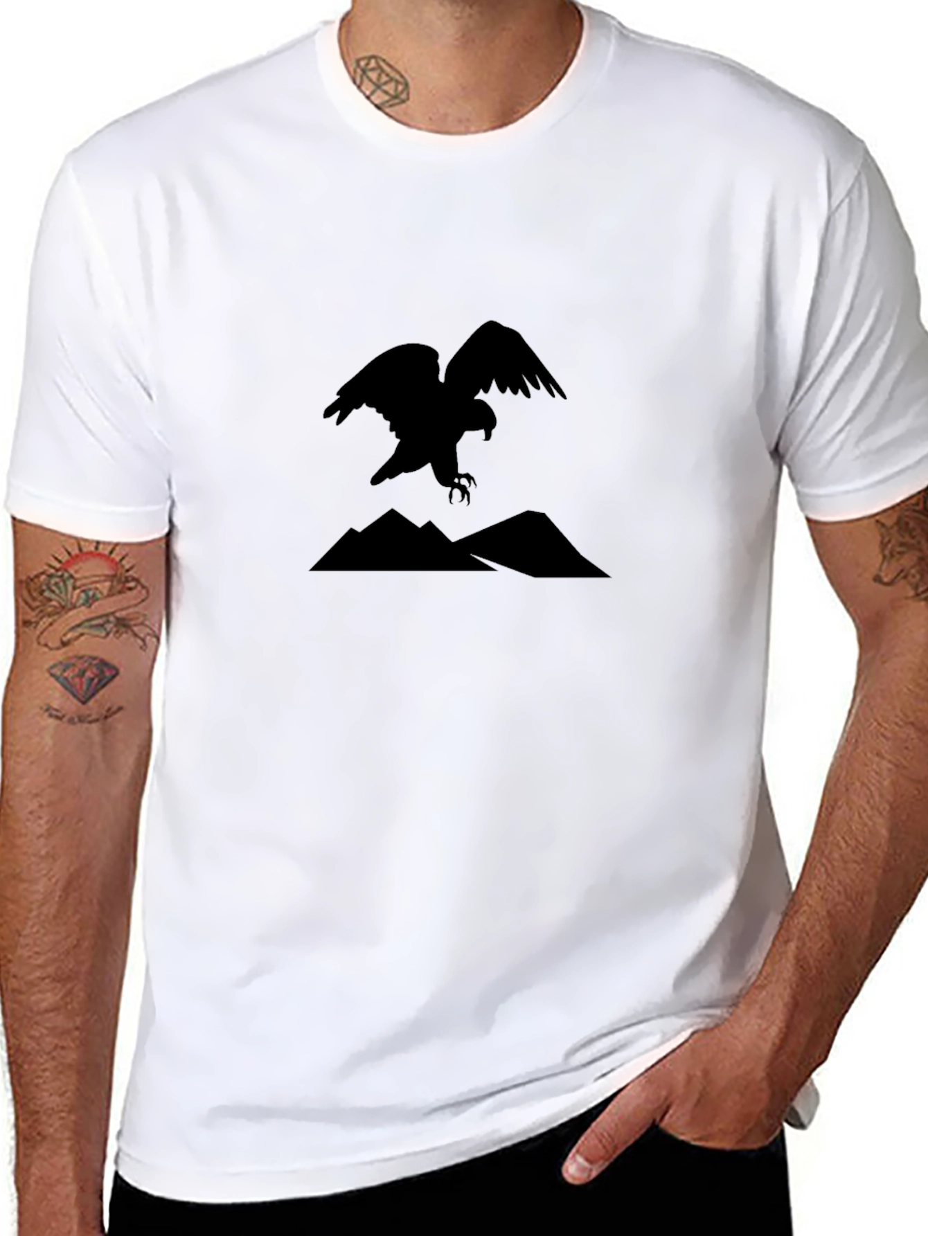 Eagle Mountain Graphic Tee - Black