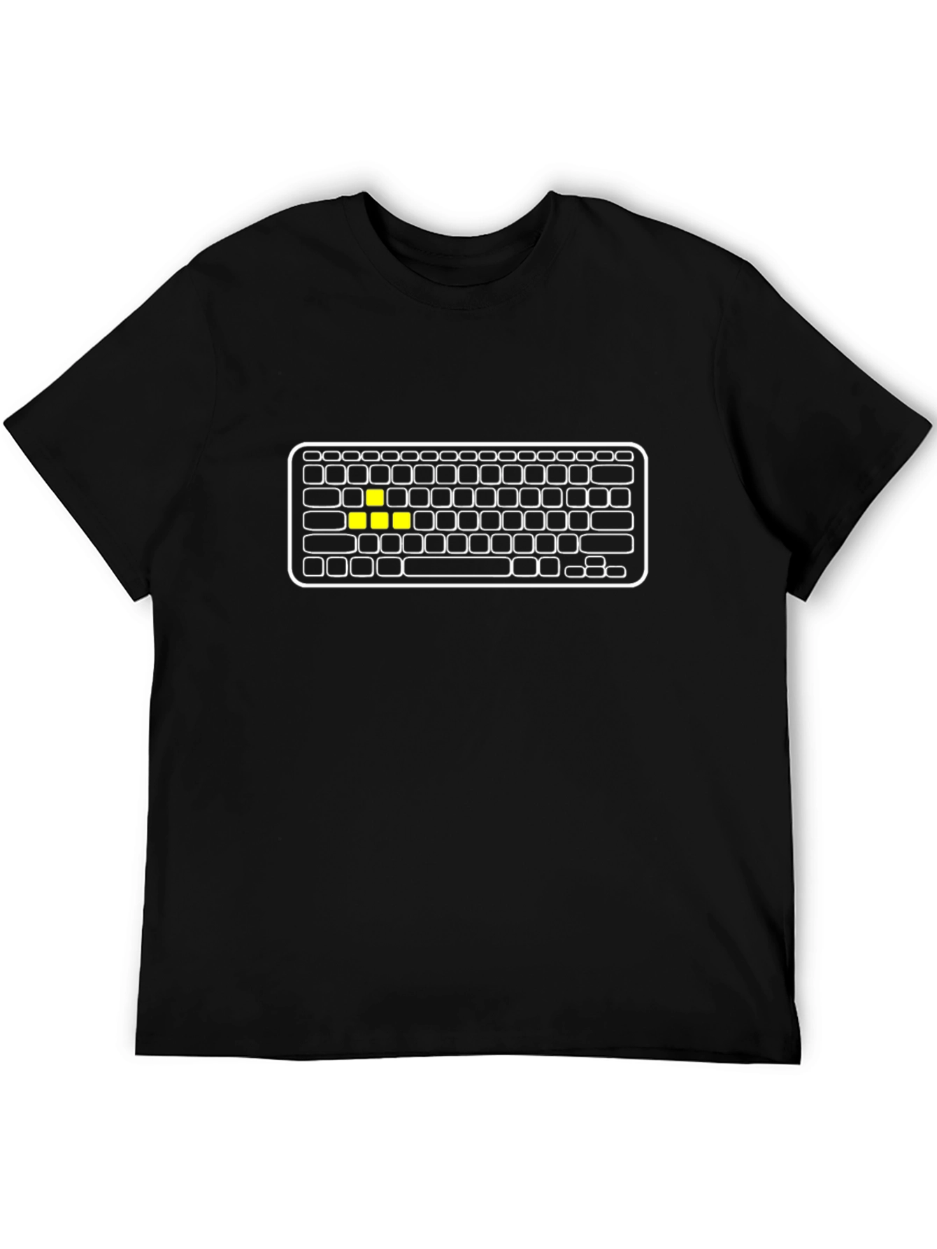 Keyboard Gamer T-Shirt - Black