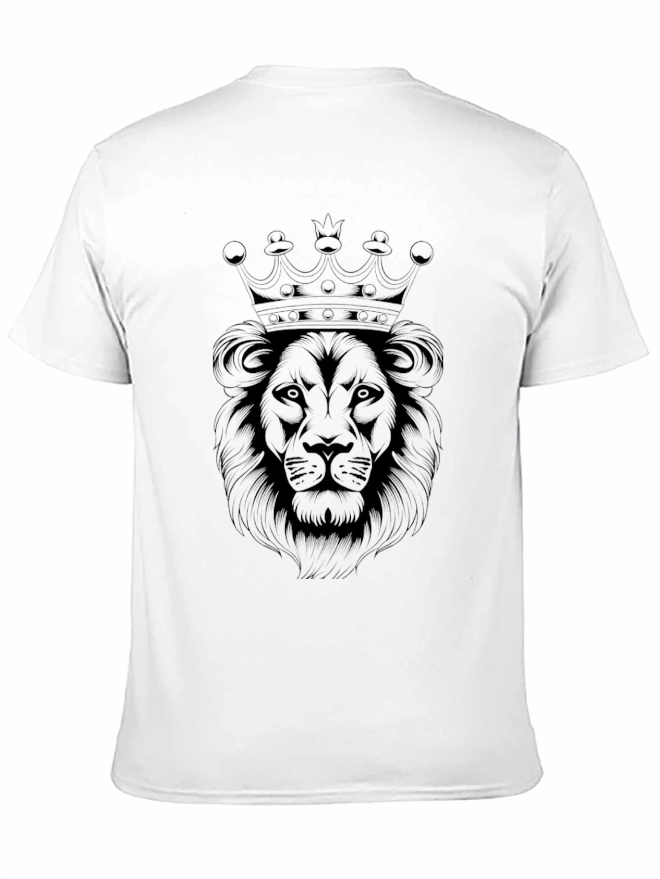 King Lion Graphic Tee - Mens Black T-Shirt