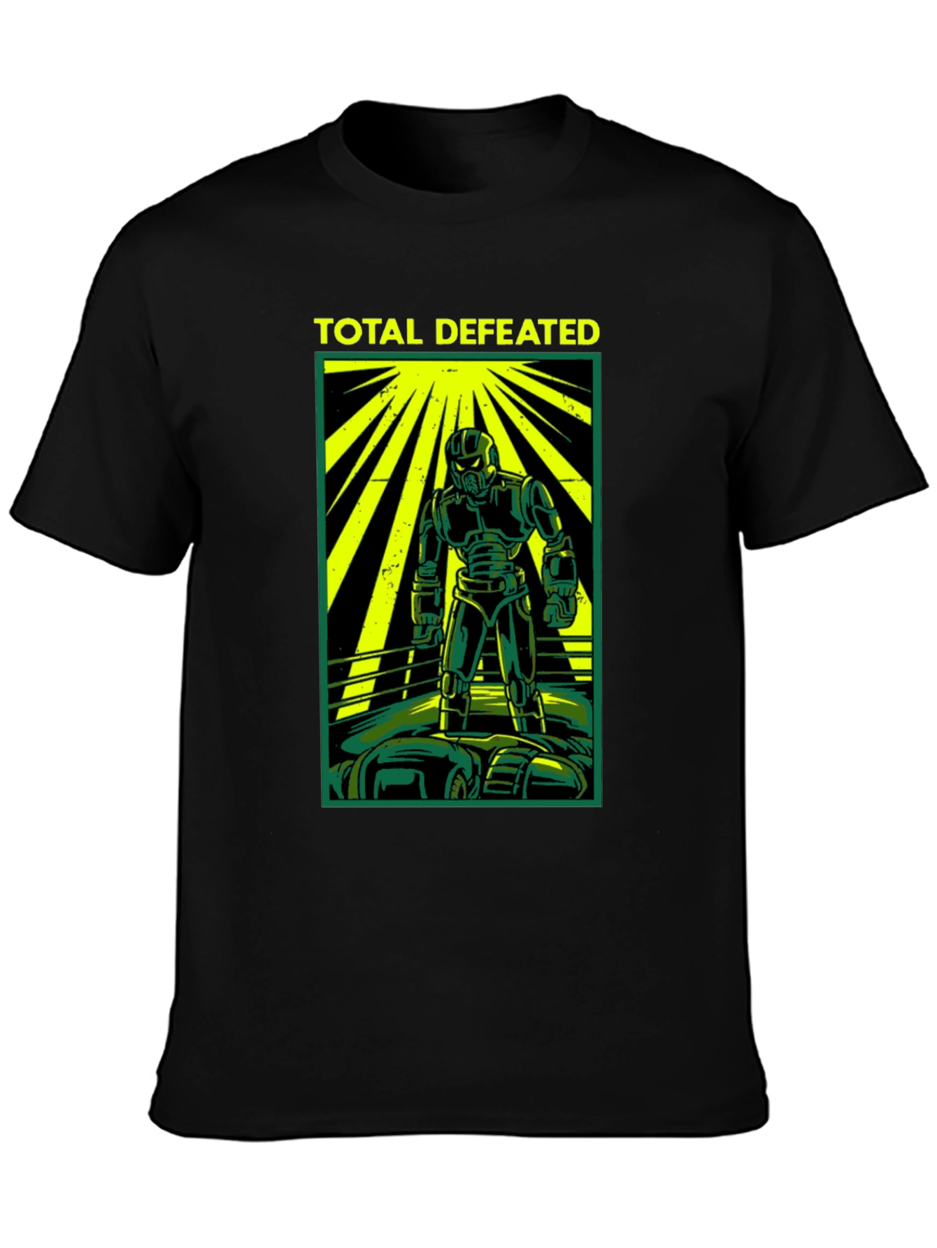 Total Defeated Graphic Tee - Black