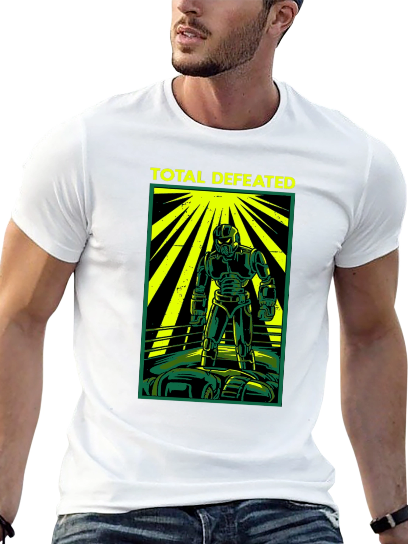 Total Defeated Graphic Tee - Black