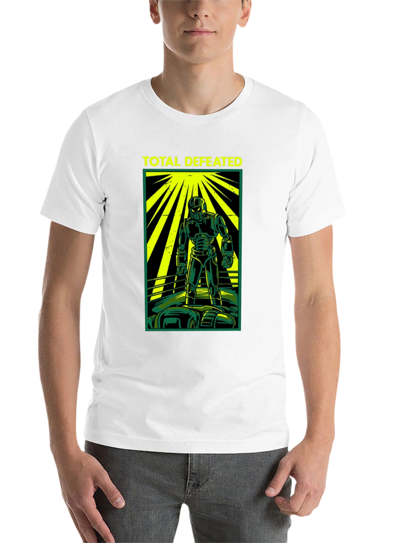 Total Defeated Graphic Tee - Black
