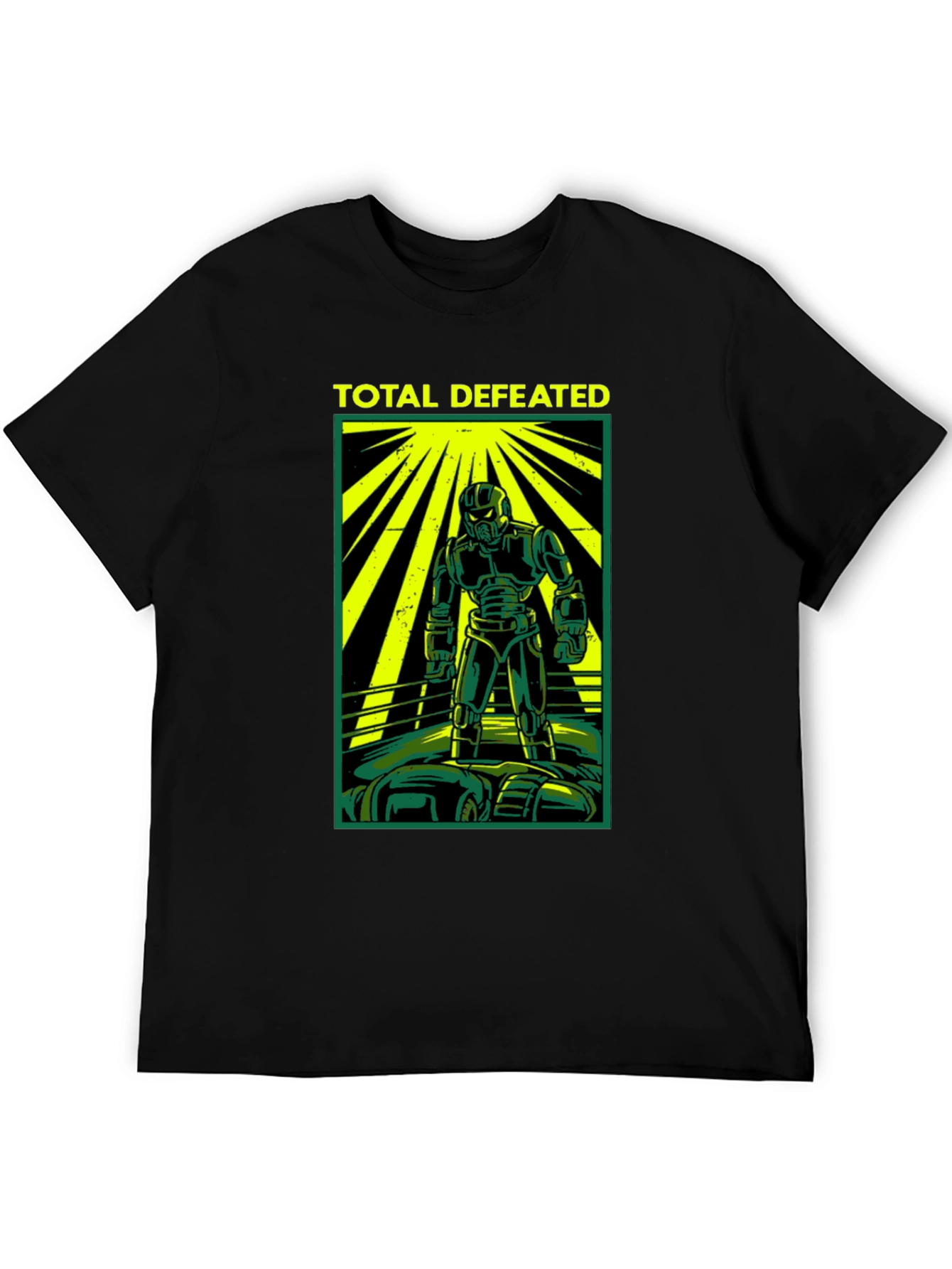 Total Defeated Graphic Tee - Black
