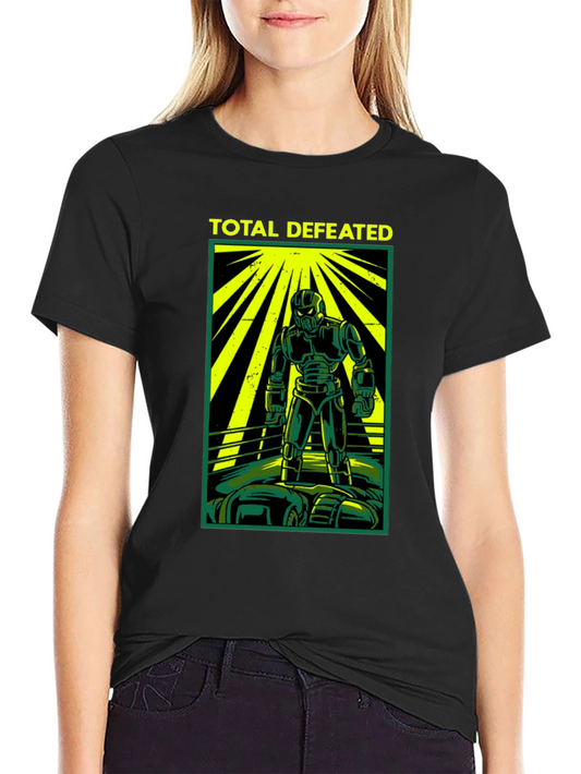 Total Defeated Graphic Tee - Black
