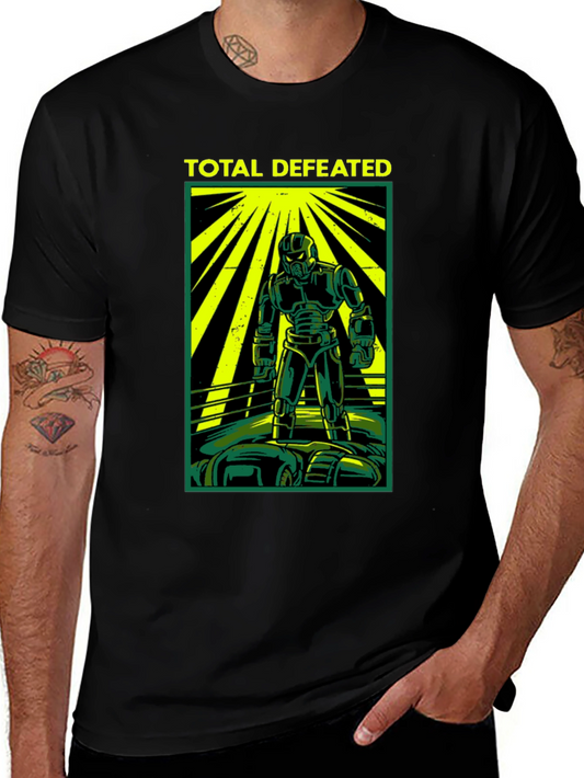 Total Defeated Graphic Tee - Black