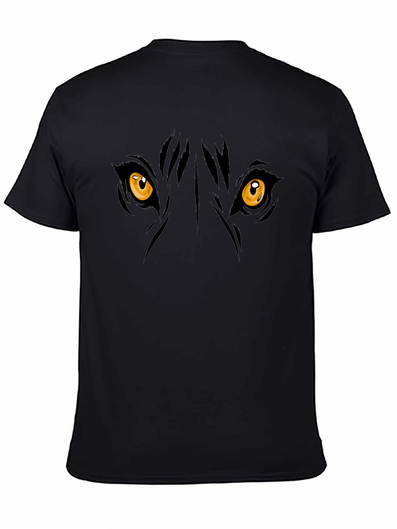 Black Panther Eyes Graphic T-Shirt - Mens Style