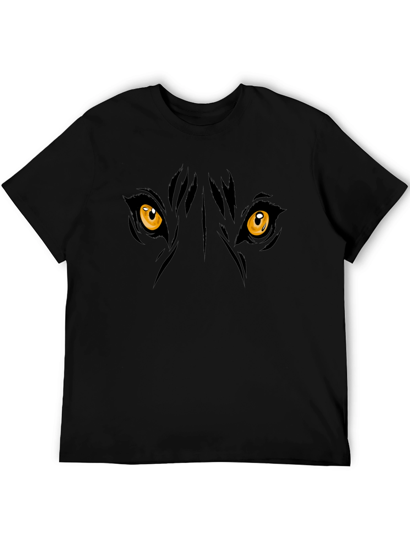 Black Panther Eyes Graphic T-Shirt - Mens Style